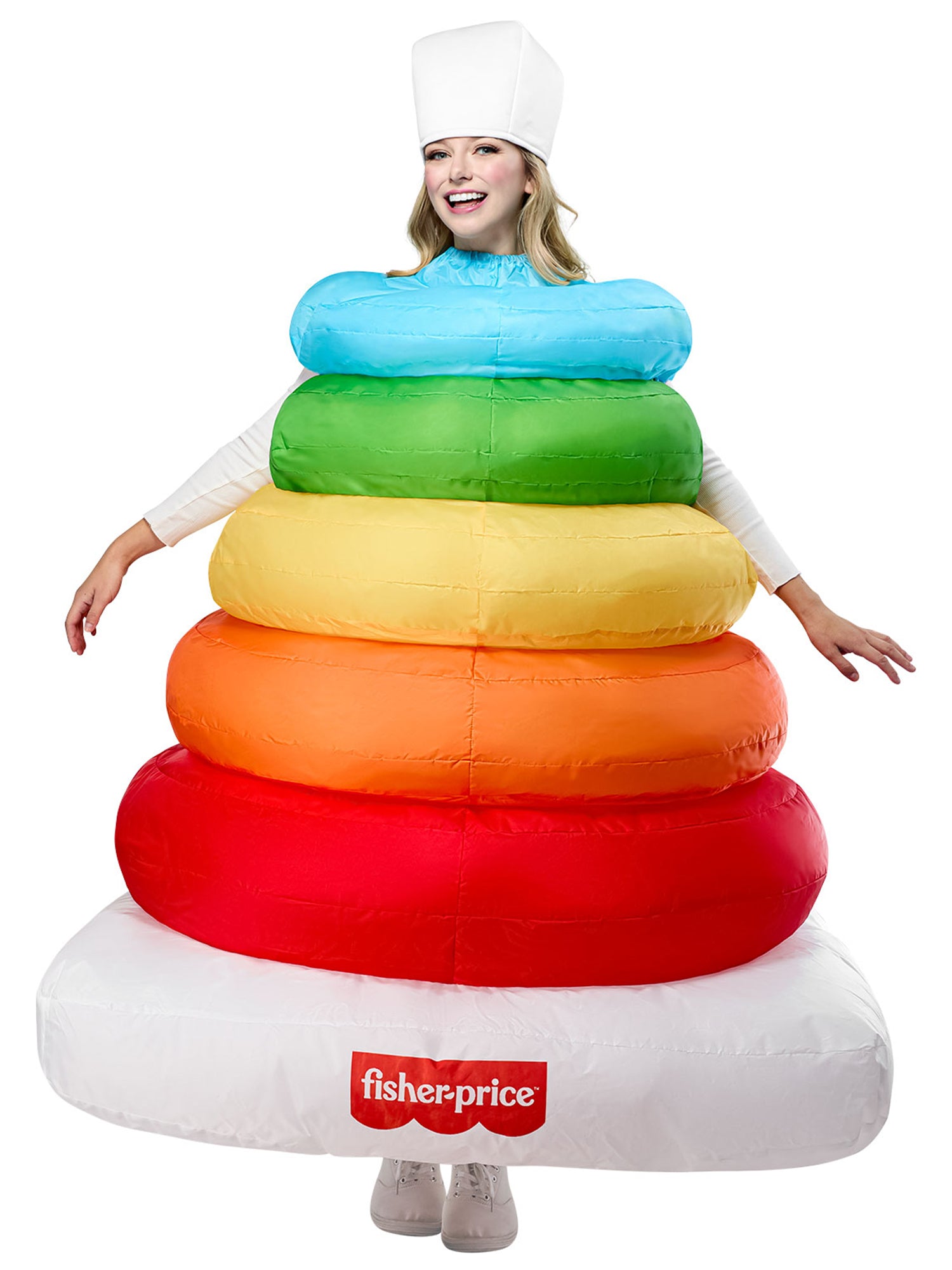 Adult Fisher Price Rock-A-Stack Inflatable Costume - costumes.com