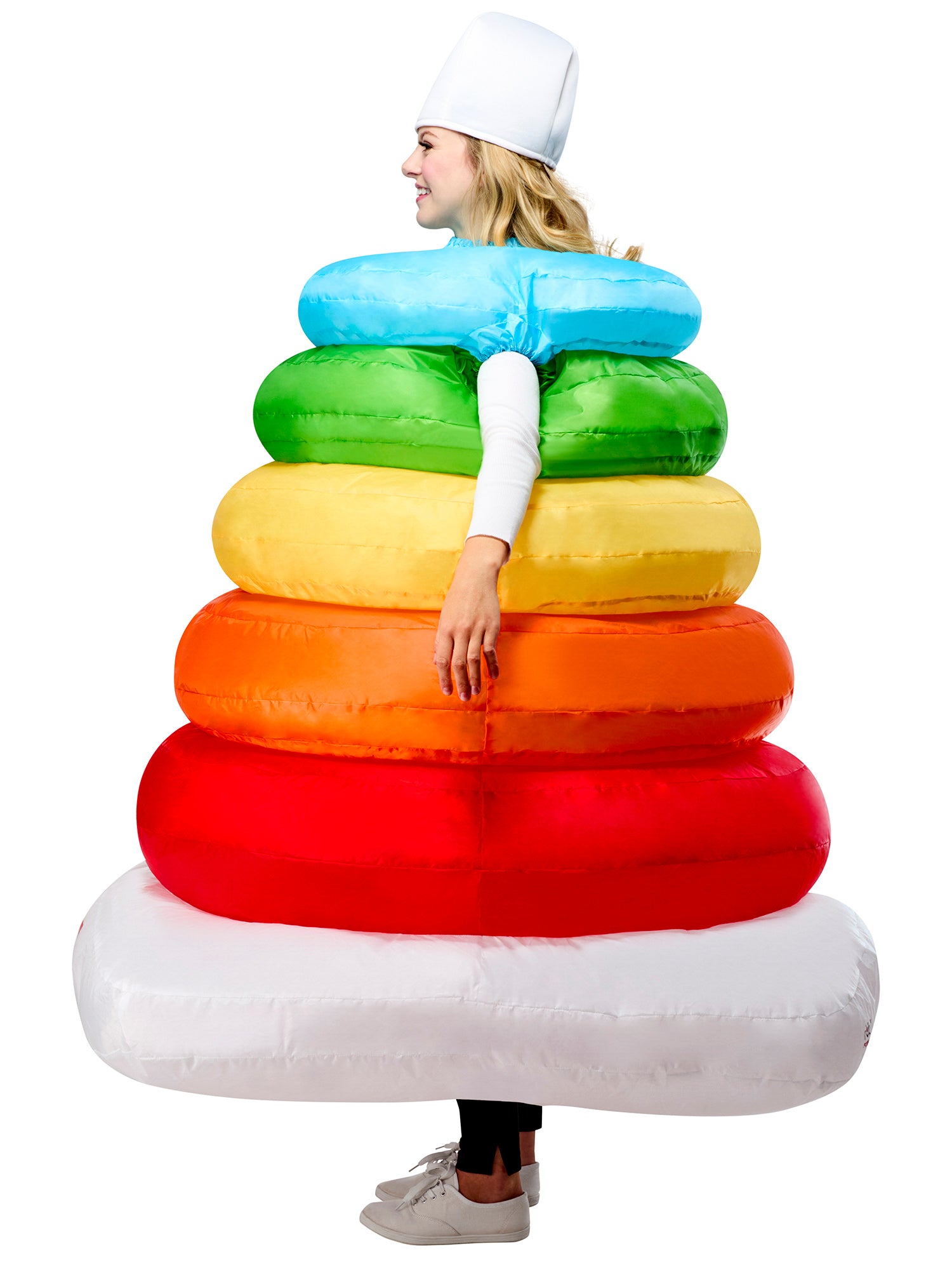 Adult Fisher Price Rock-A-Stack Inflatable Costume - costumes.com