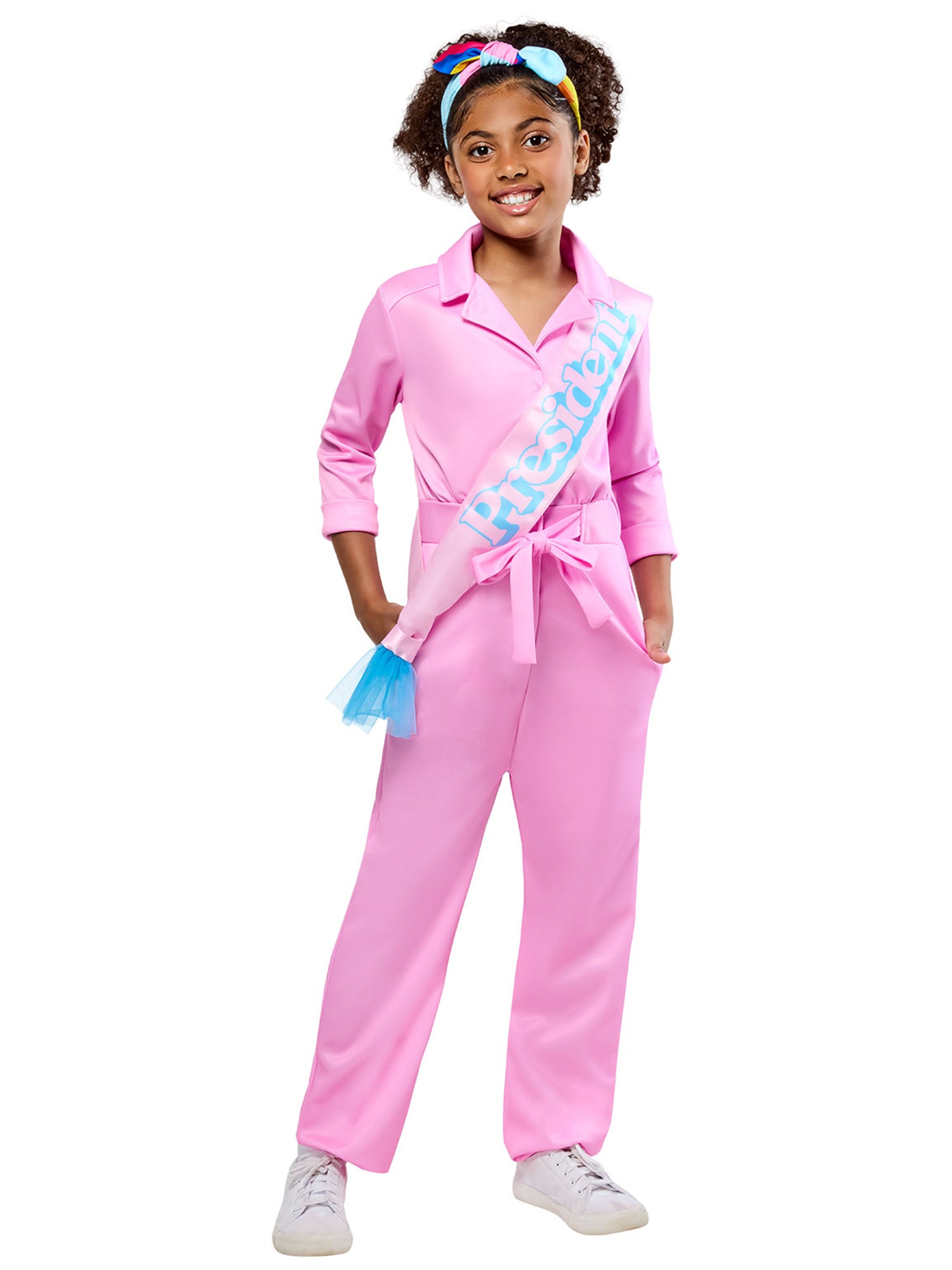 Girls' Barbie Movie President Barbie Costume - costumes.com