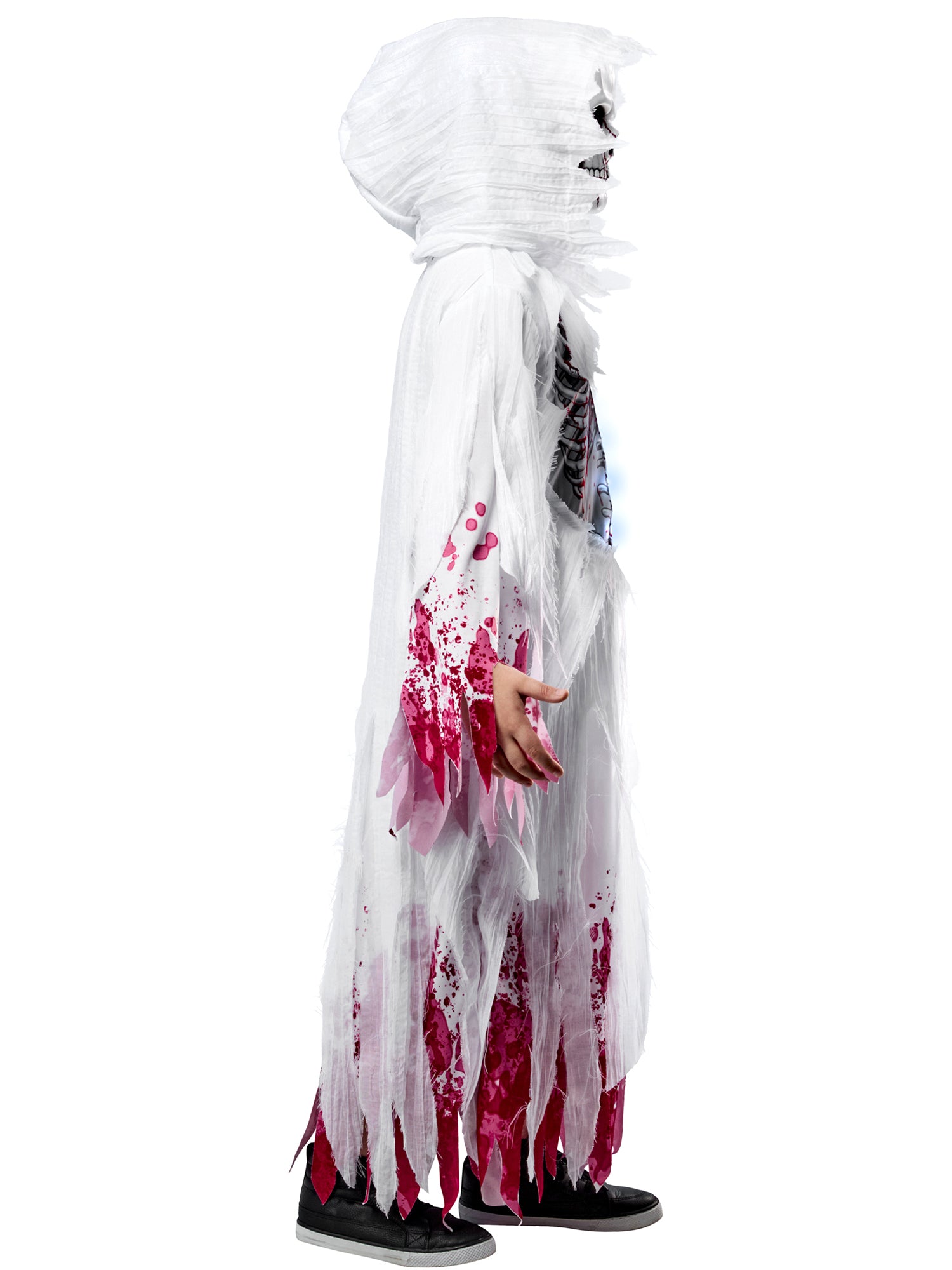 Boys' Bloody Ghost Light Up Costume with Mask - costumes.com