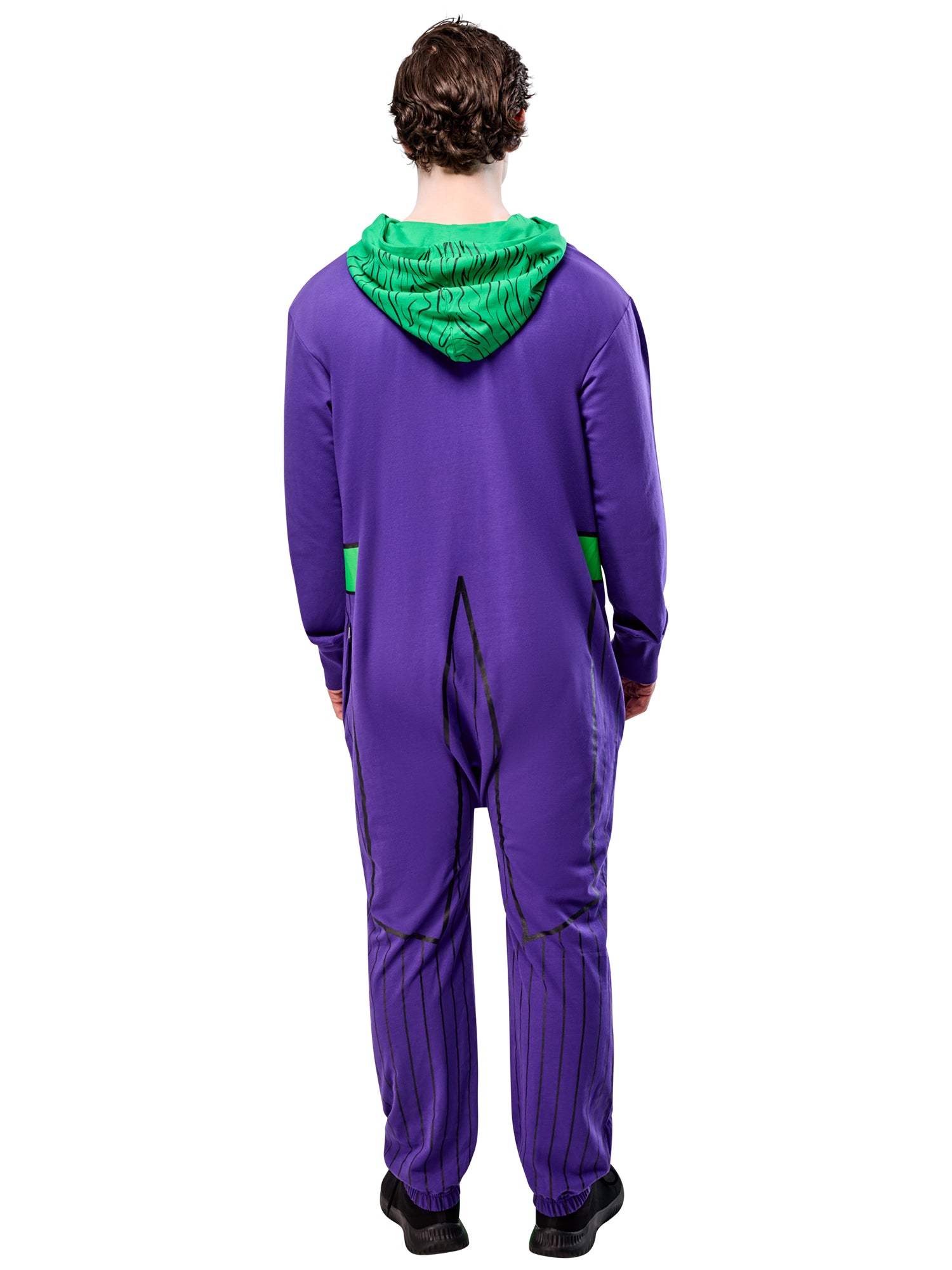 Men's DC Comics Joker Zipsters Hooded Costume