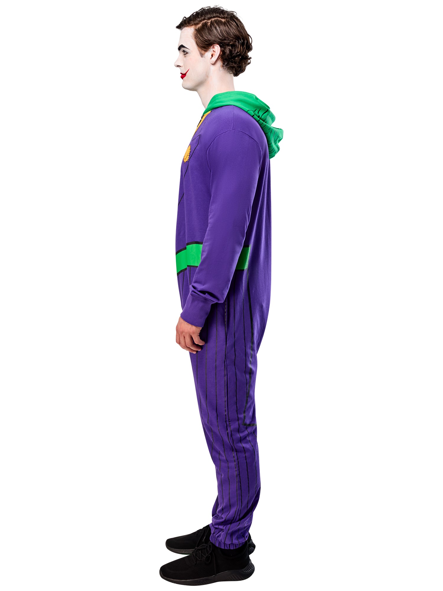 Men's DC Comics Joker Zipsters Hooded Costume