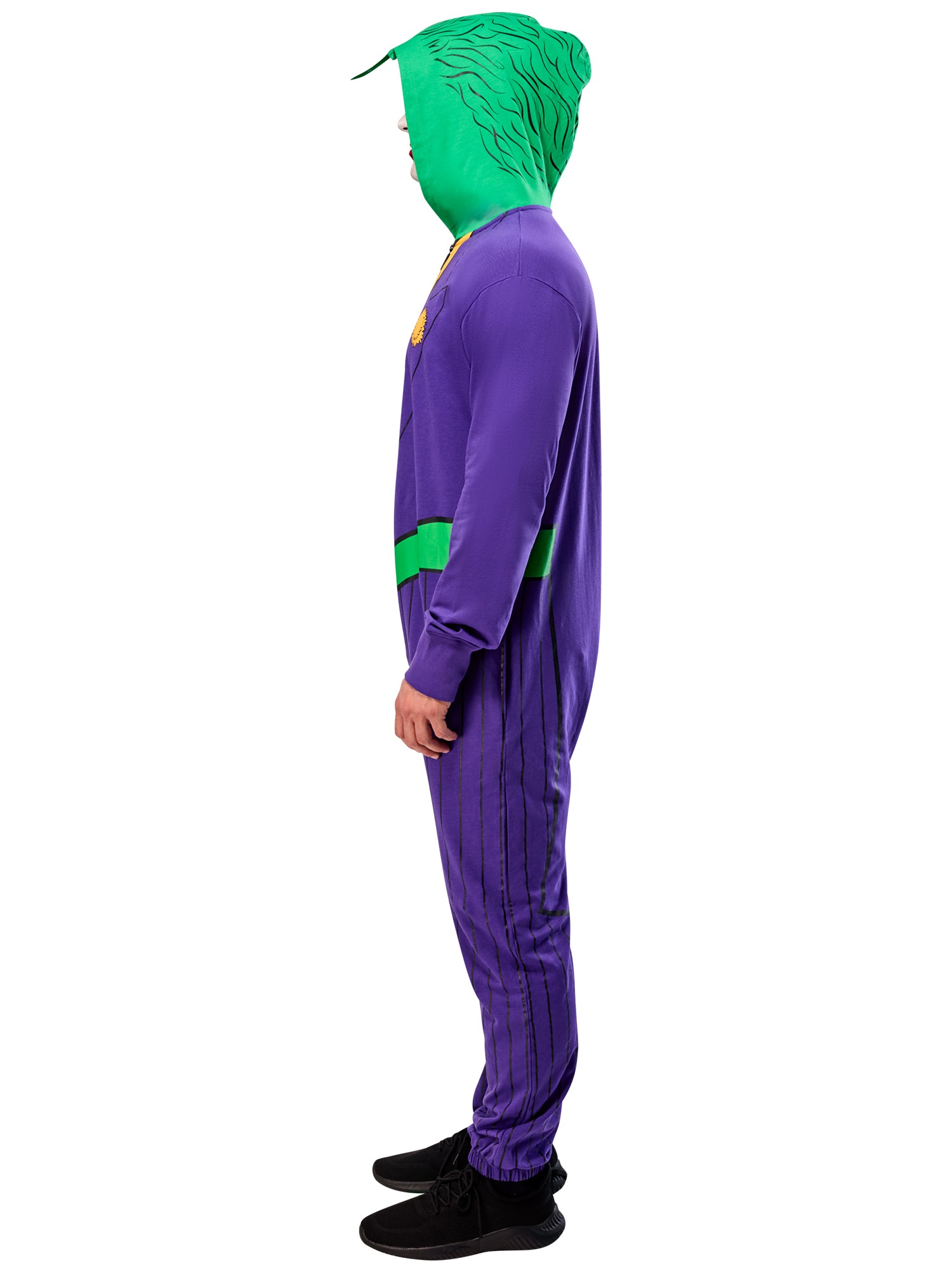 Men's DC Comics Joker Zipsters Hooded Costume