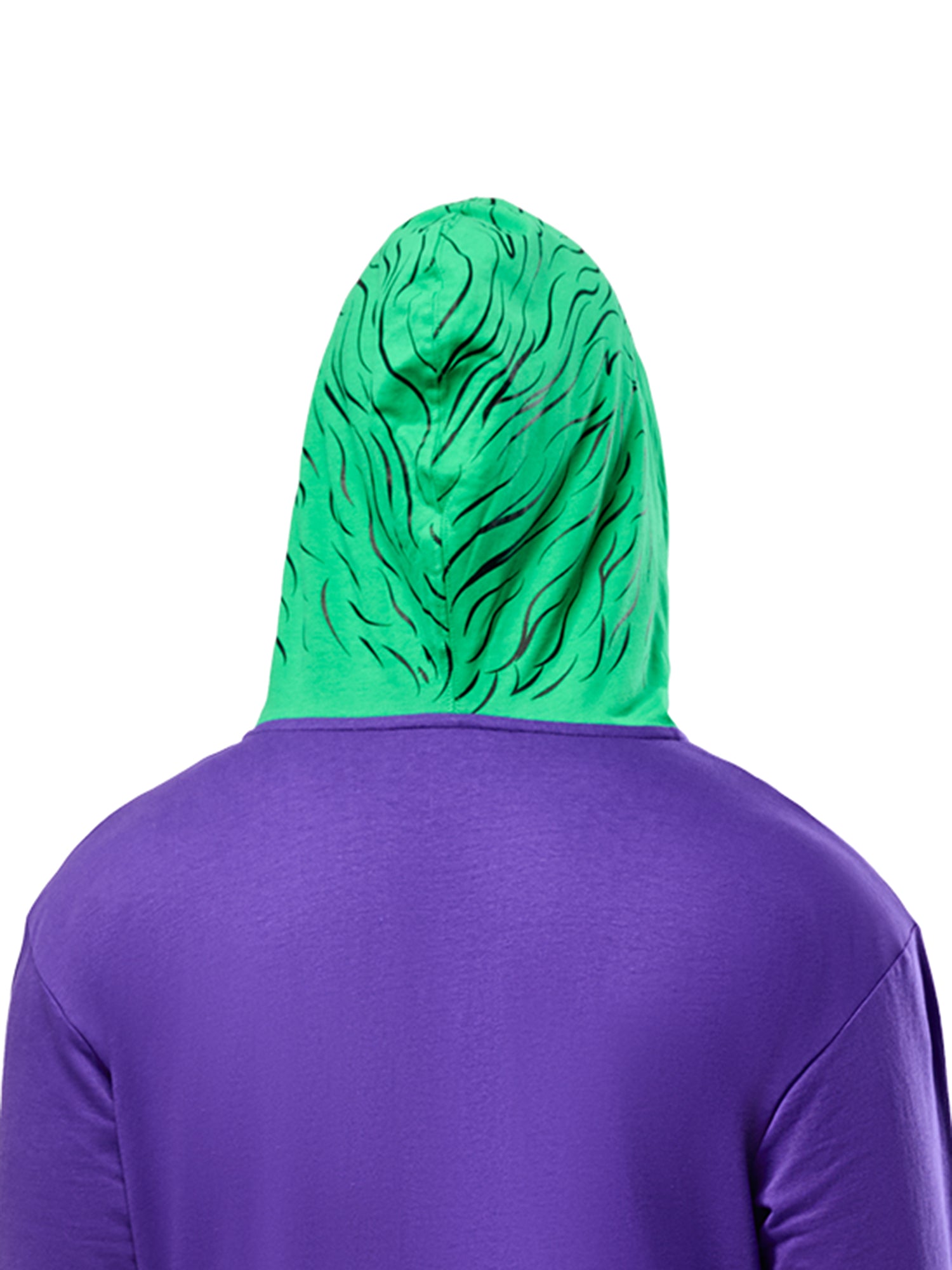 Men's DC Comics Joker Zipsters Hooded Costume