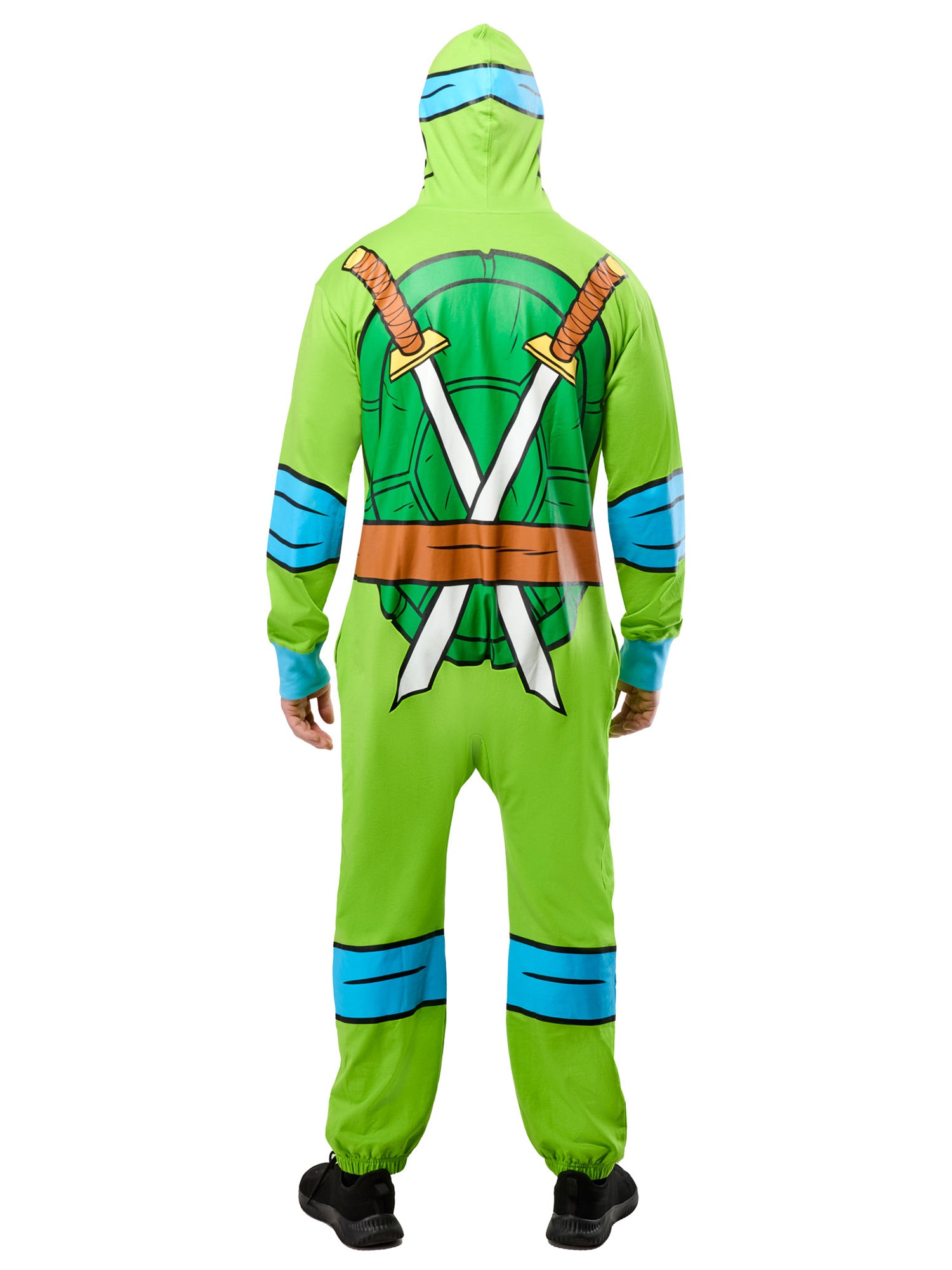 Men's Teenage Mutant Ninja Turtles Classic Leonardo Zipsters Hooded Costume - costumes.com
