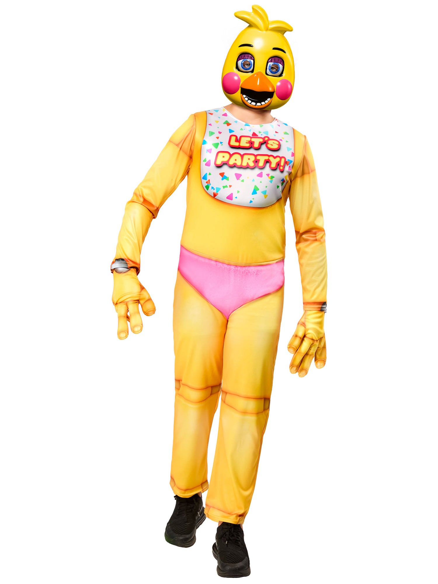 Girls' Five Nights at Freddy's 2 Chica Costume with Mask - costumes.com