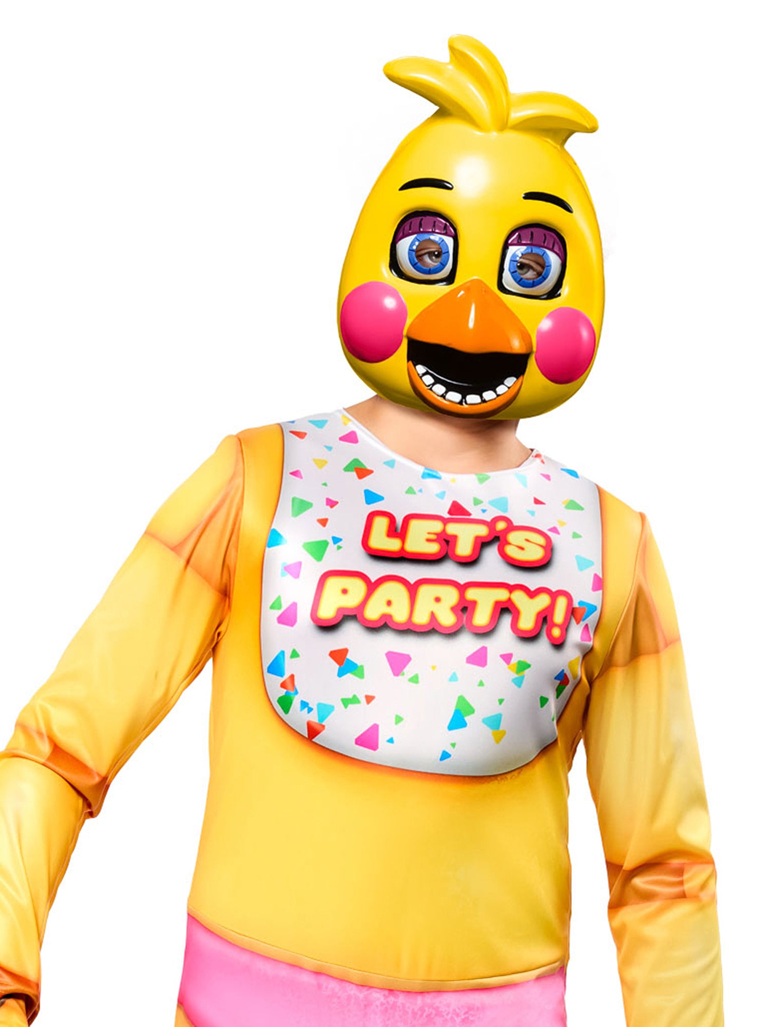 Girls' Five Nights at Freddy's 2 Chica Costume with Mask - costumes.com