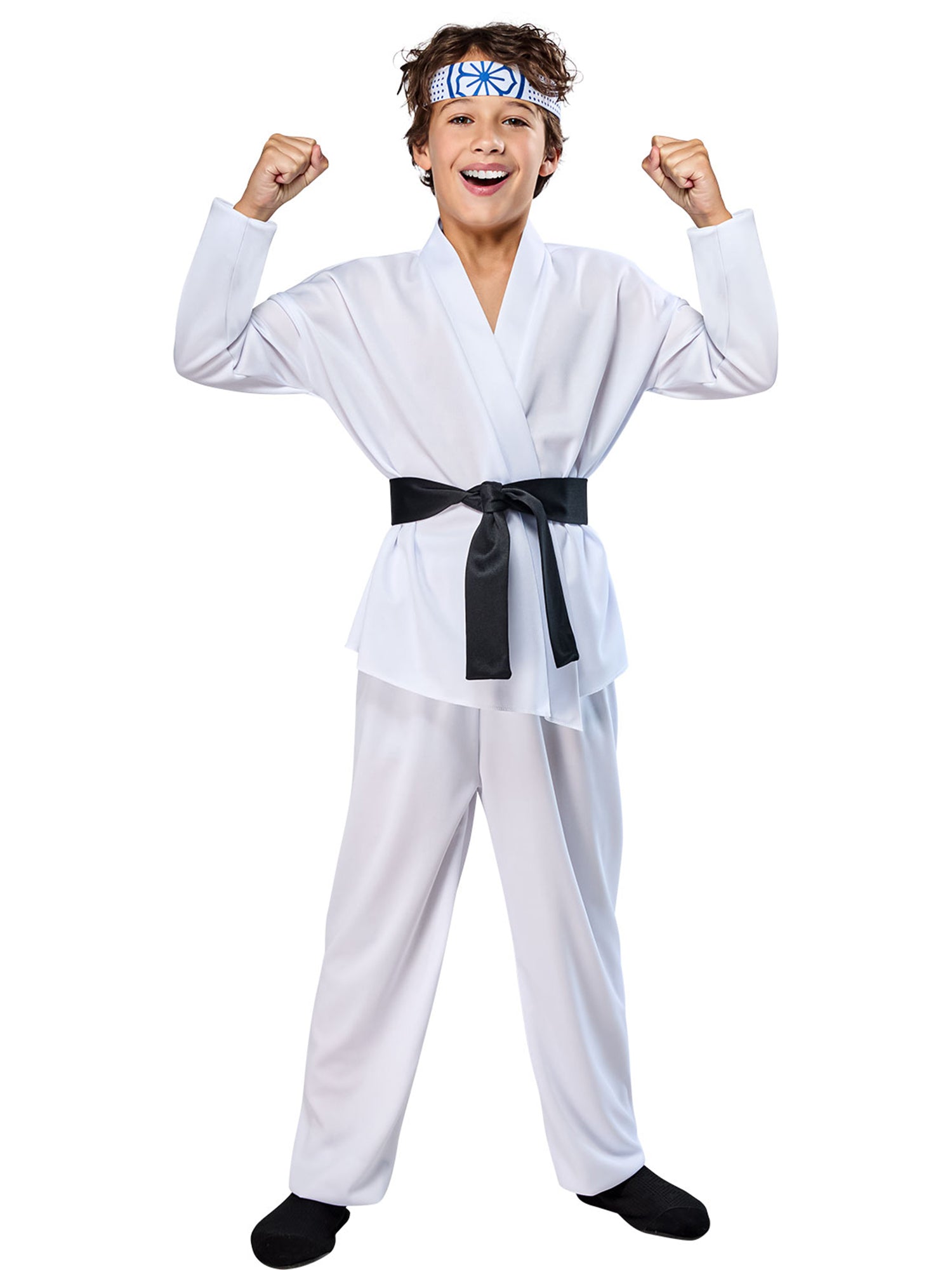 Boys' Karate Kid Classic Miyagi-Do Dojo Daniel Larusso Costume - costumes.com