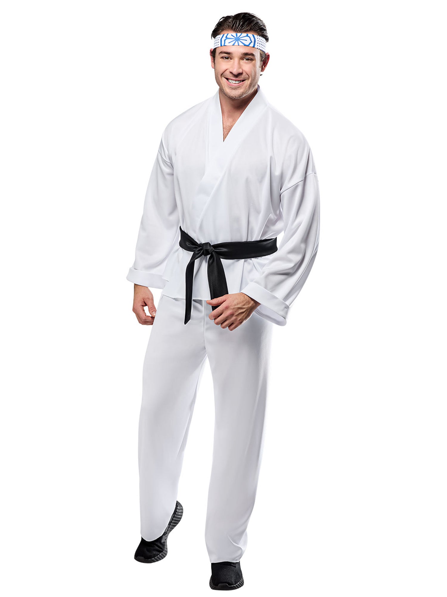 Men's Karate Kid Classic Miyagi-Do Dojo Daniel Larusso Costume - costumes.com