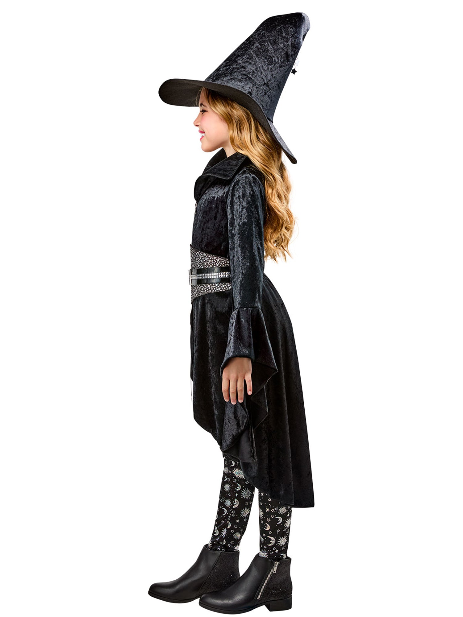 Girls' Black Coven Witch Costume - costumes.com