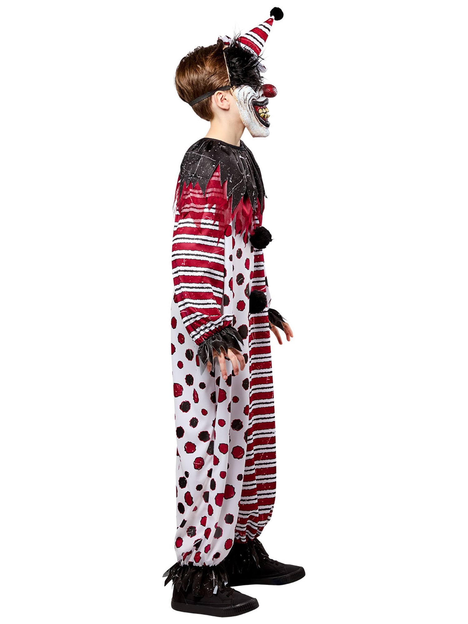 Boys' Creepy Clown Costume with Mask - costumes.com