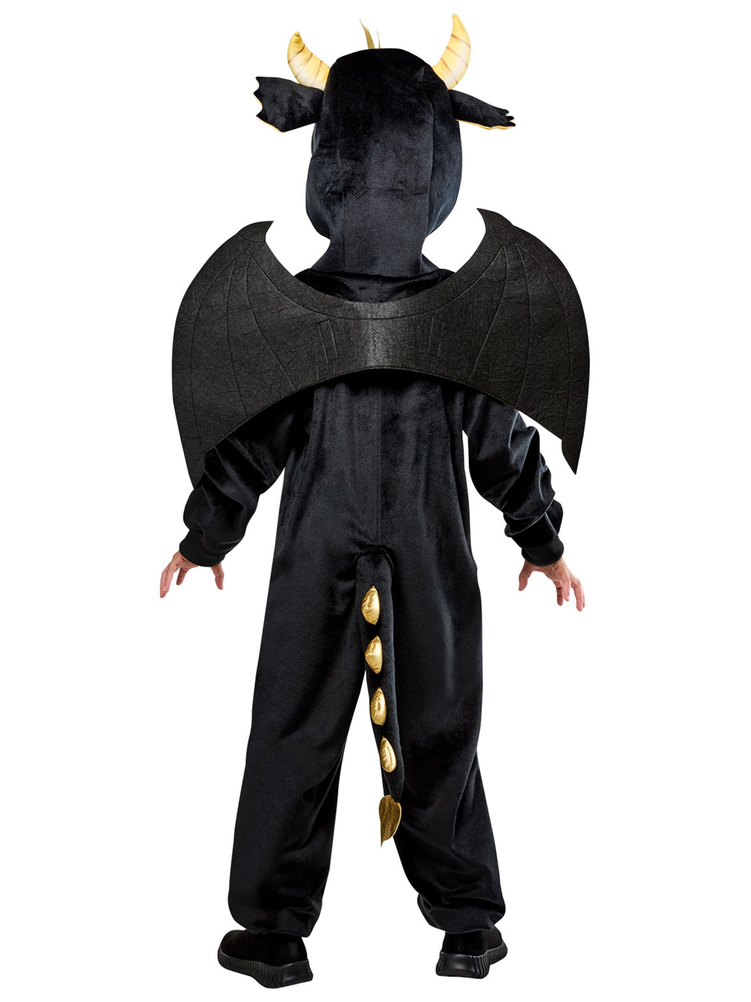 Kids' Black Dragon Zipsters Costume - costumes.com