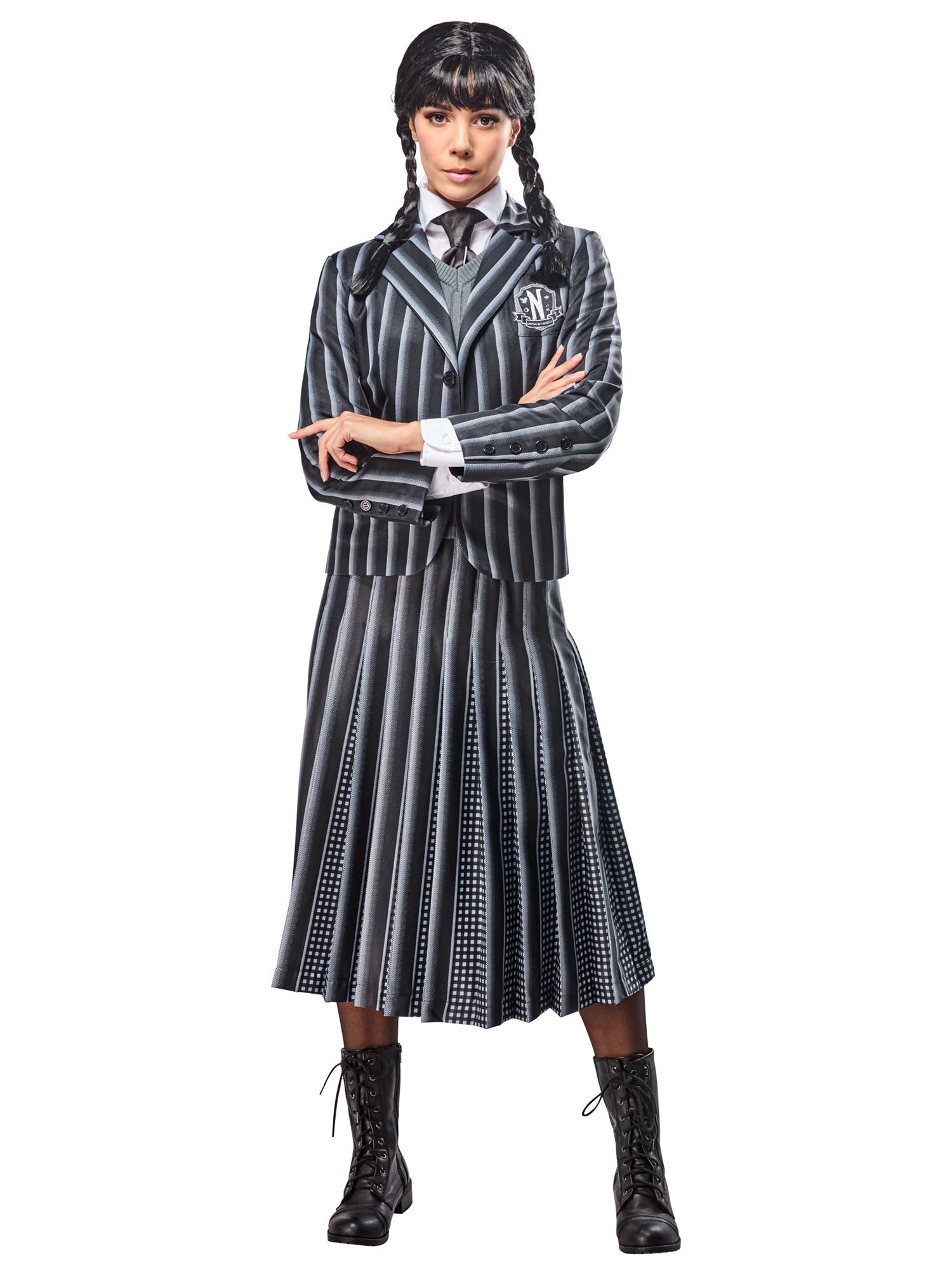 Women's Wednesday Nevermore Academy Wednesday Addams Costume - Grand Heritage - costumes.com