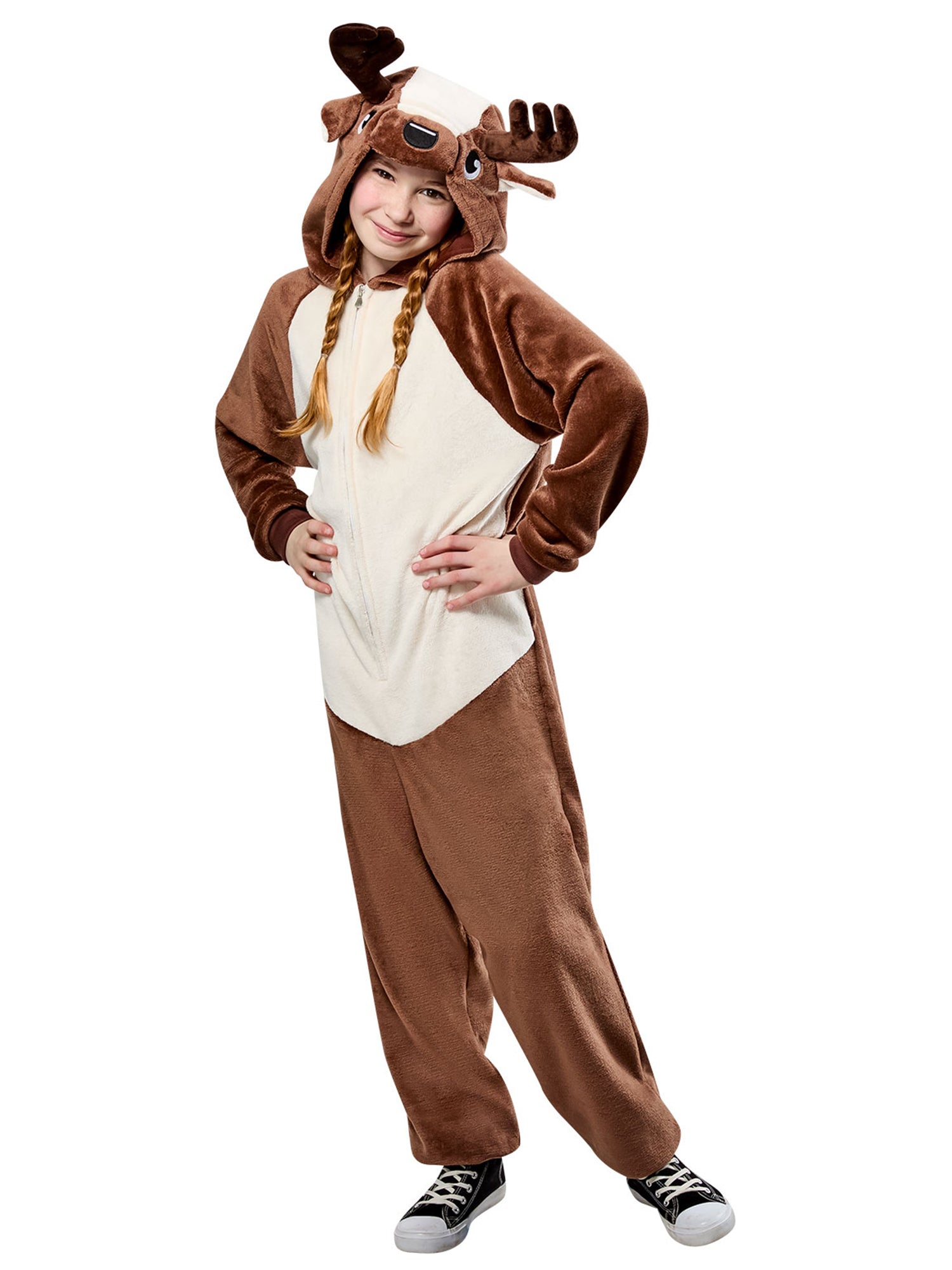 Kids' Reindeer Zipsters Costume - costumes.com
