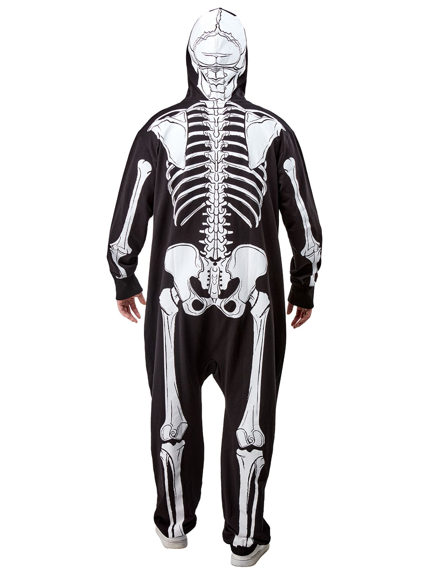 Adult Skeleton Zipsters Hooded Costume - costumes.com