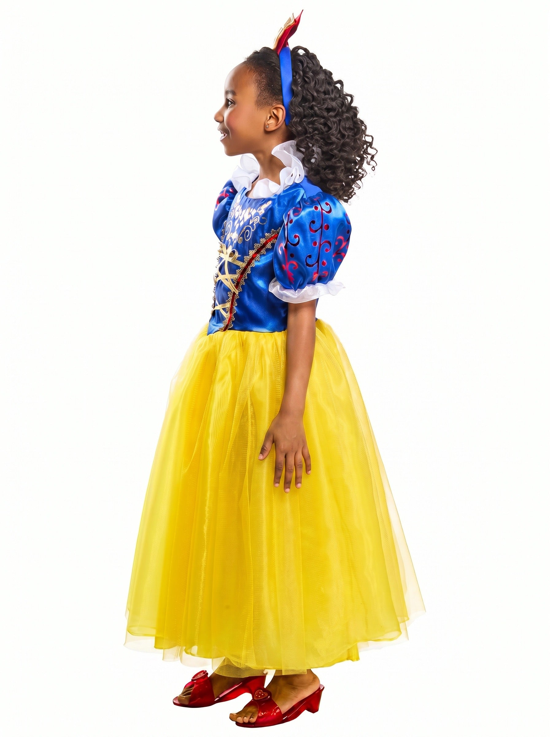 Girls' Fairytale Fairest Princess Dress and Headband - costumes.com