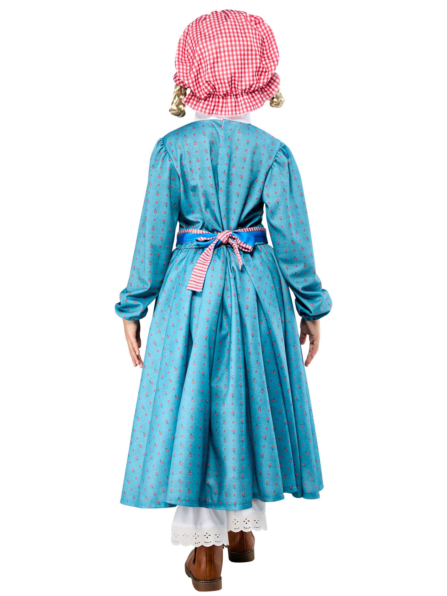 Girls' American Girl Kirsten Larson Dress with Bonnet Costume Set - costumes.com