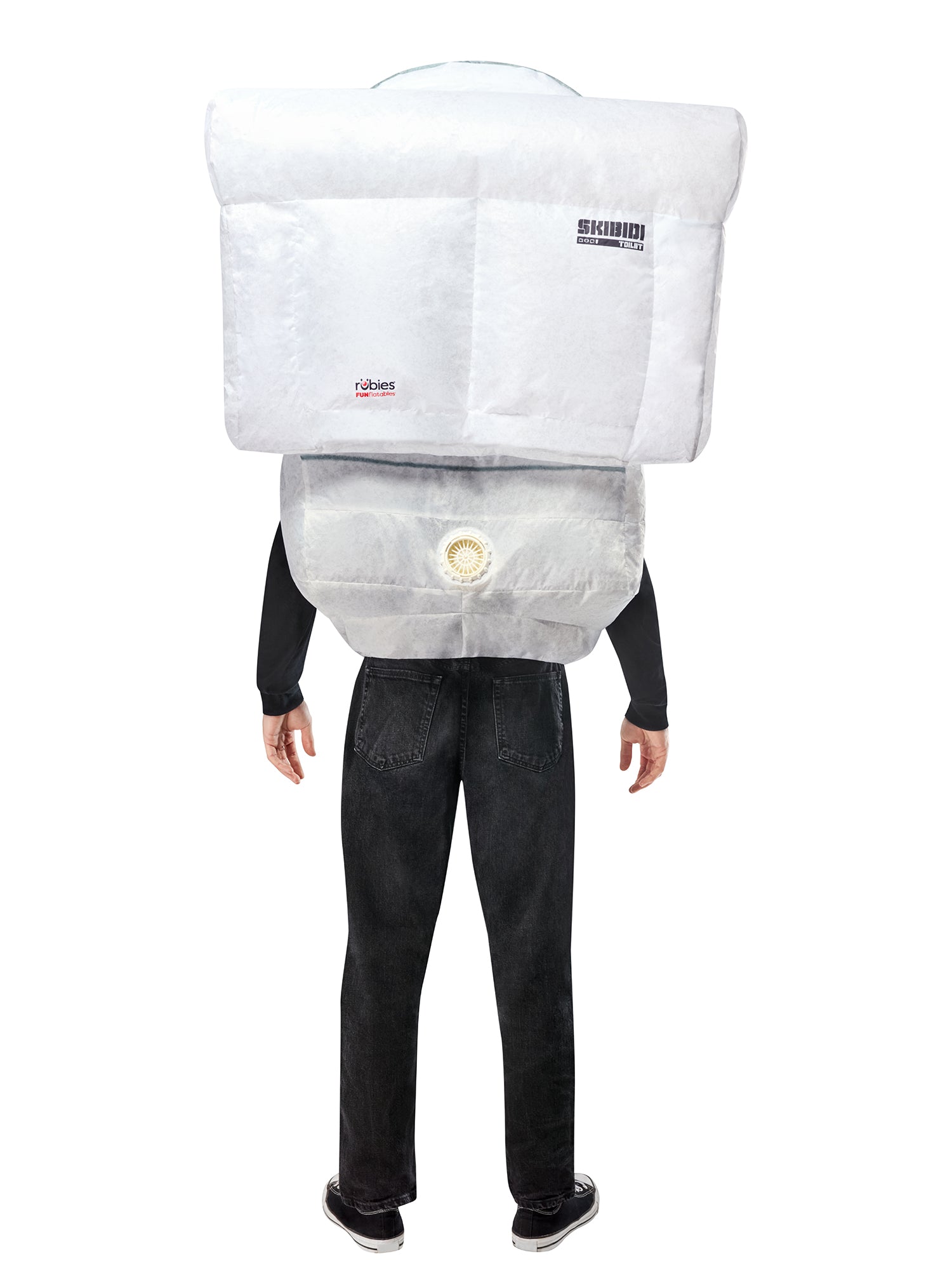 Adult Skibidi Toilet Inflatable Costume with Mask - costumes.com
