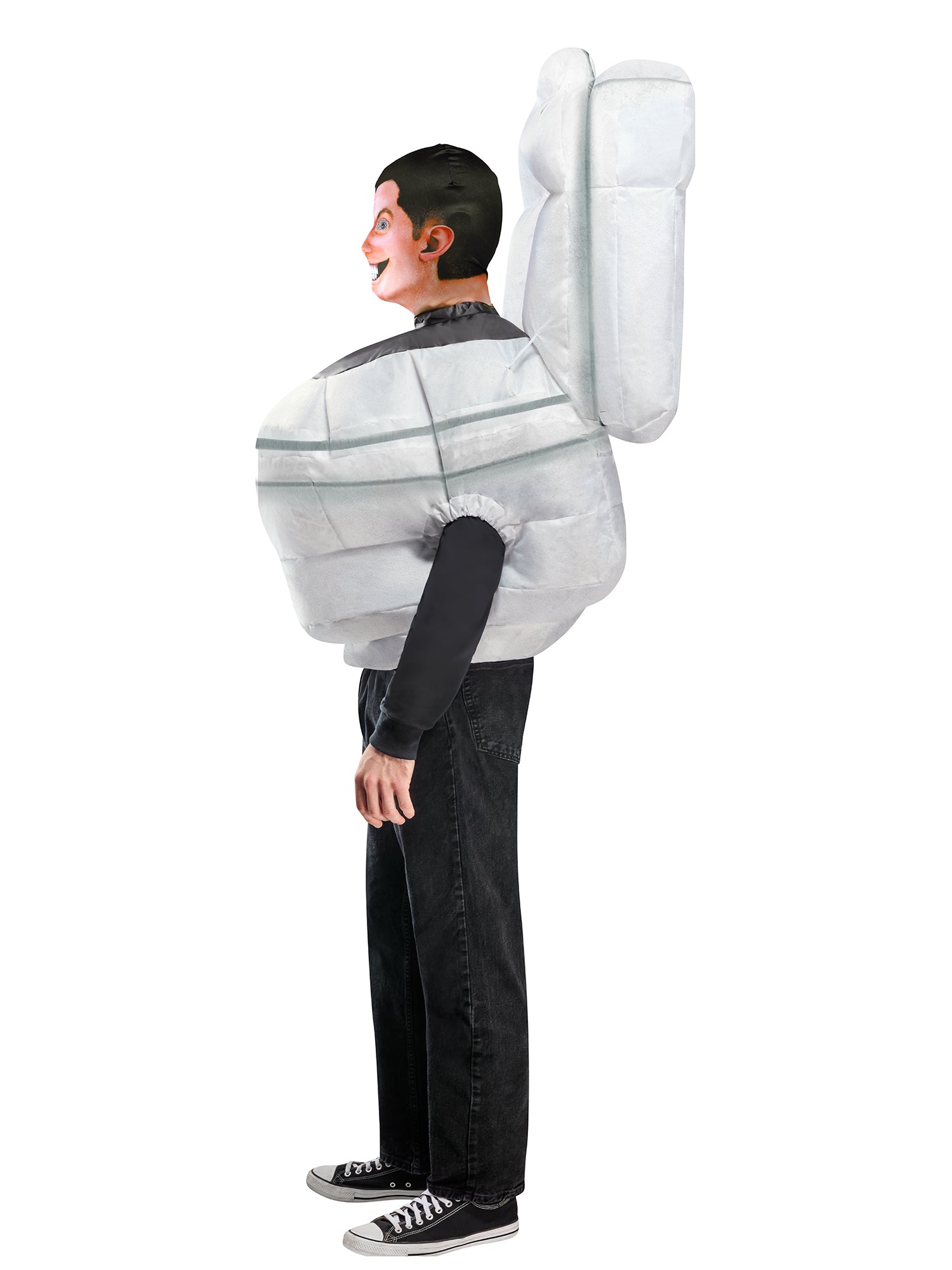 Adult Skibidi Toilet Inflatable Costume with Mask - costumes.com