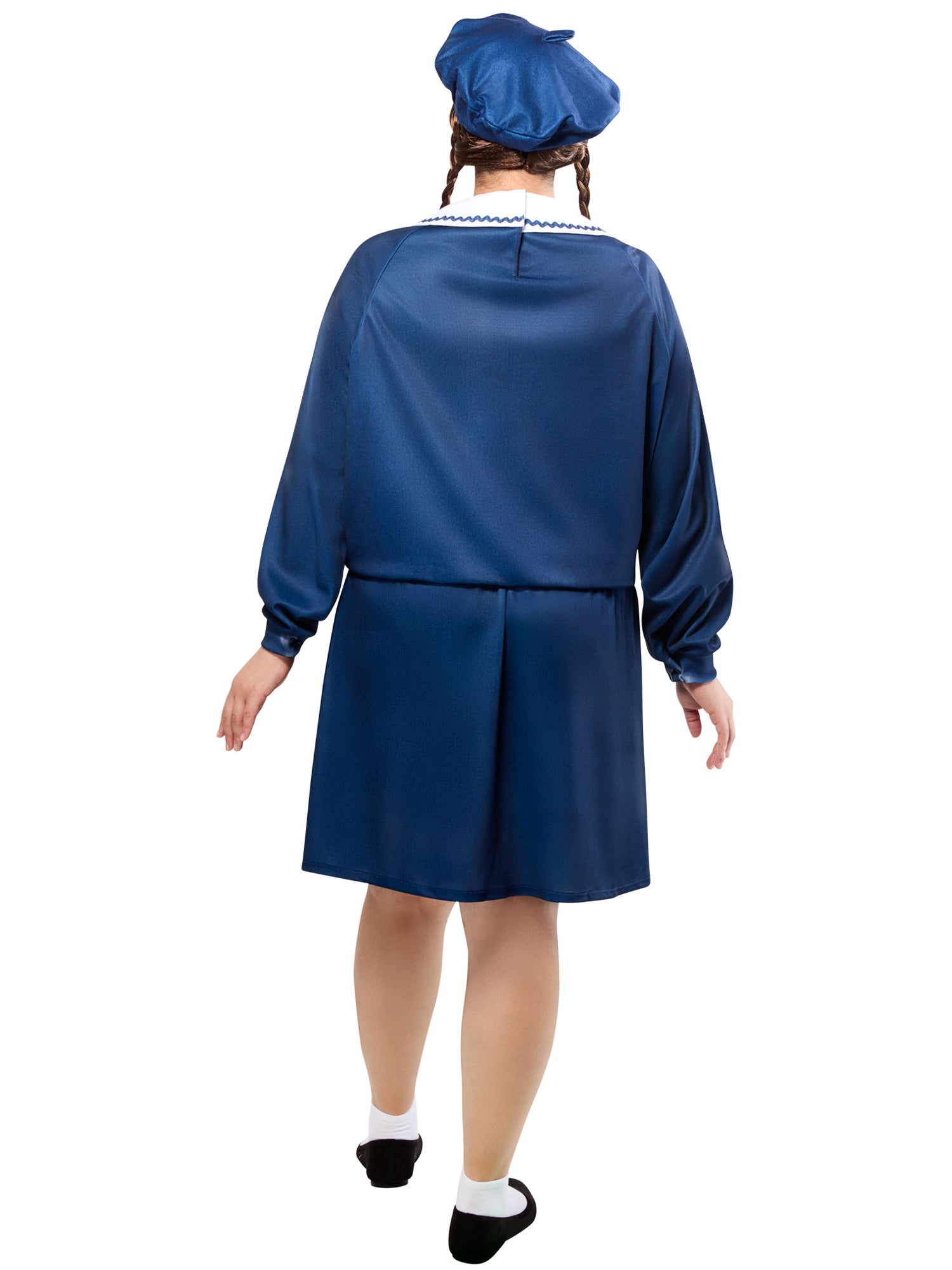 Women's Plus Size American Girl Molly McIntire Dress with Beret Costume Set - costumes.com