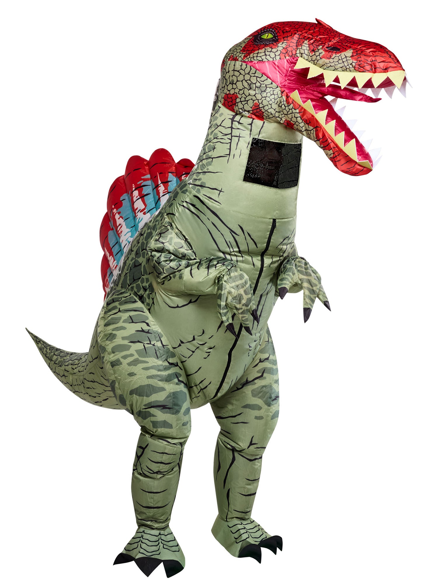 Adult Jurassic World Spinosaurus Inflatable Costume - costumes.com
