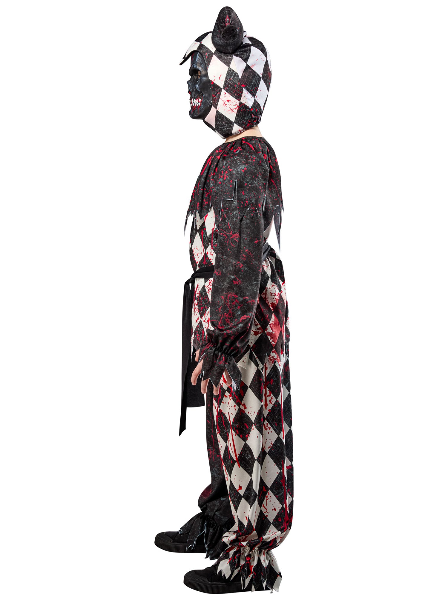 Boys' Bloody Jester Costume with Mask - costumes.com