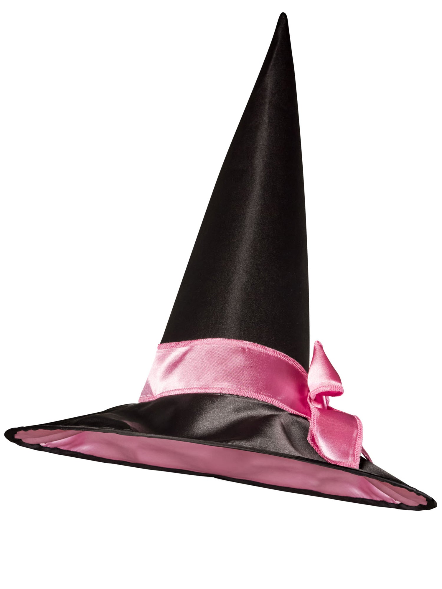 Girls' Pink Witch Costume with Hat - costumes.com