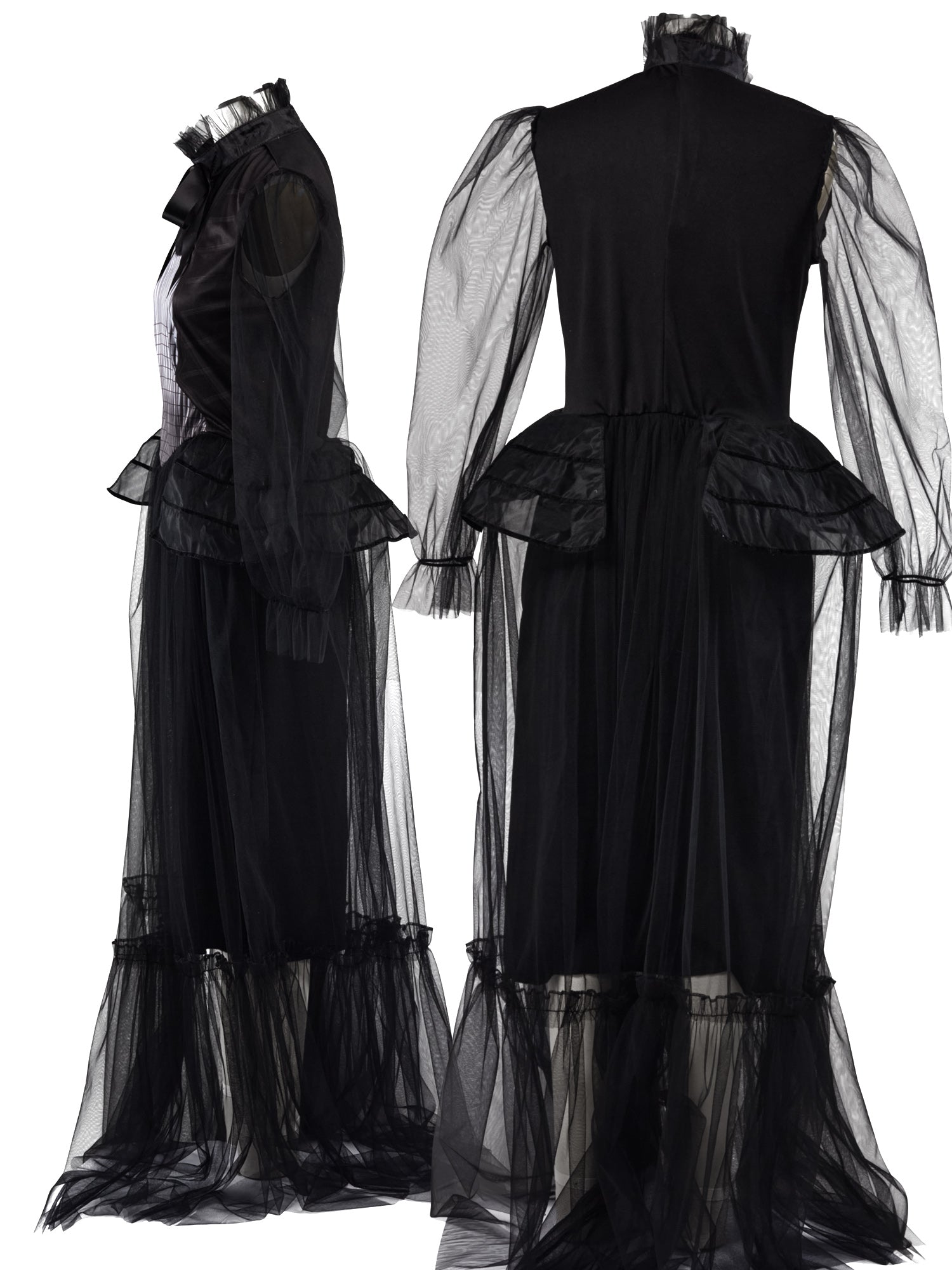Women's Wednesday Graveyard Gala Dress - Deluxe - costumes.com