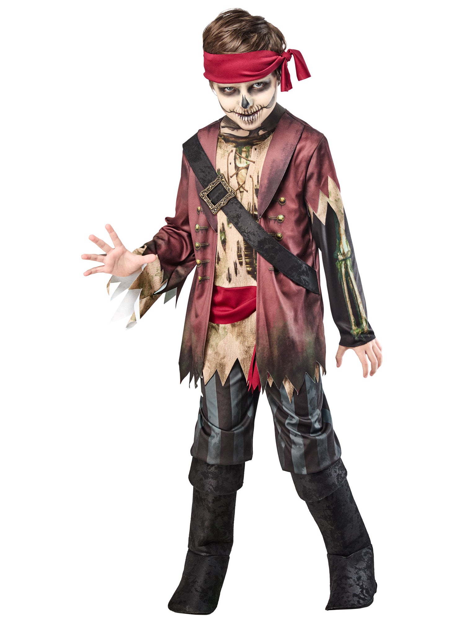 Boys' Pirate Zombie Costume - costumes.com