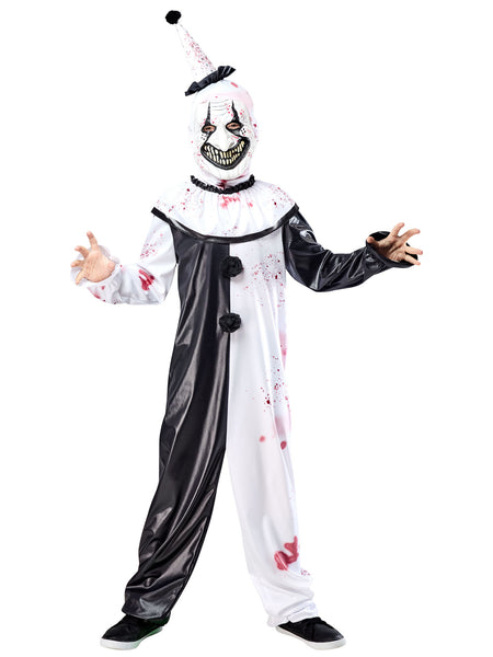 Boys' Circus Clown Creep Costume with Mask
