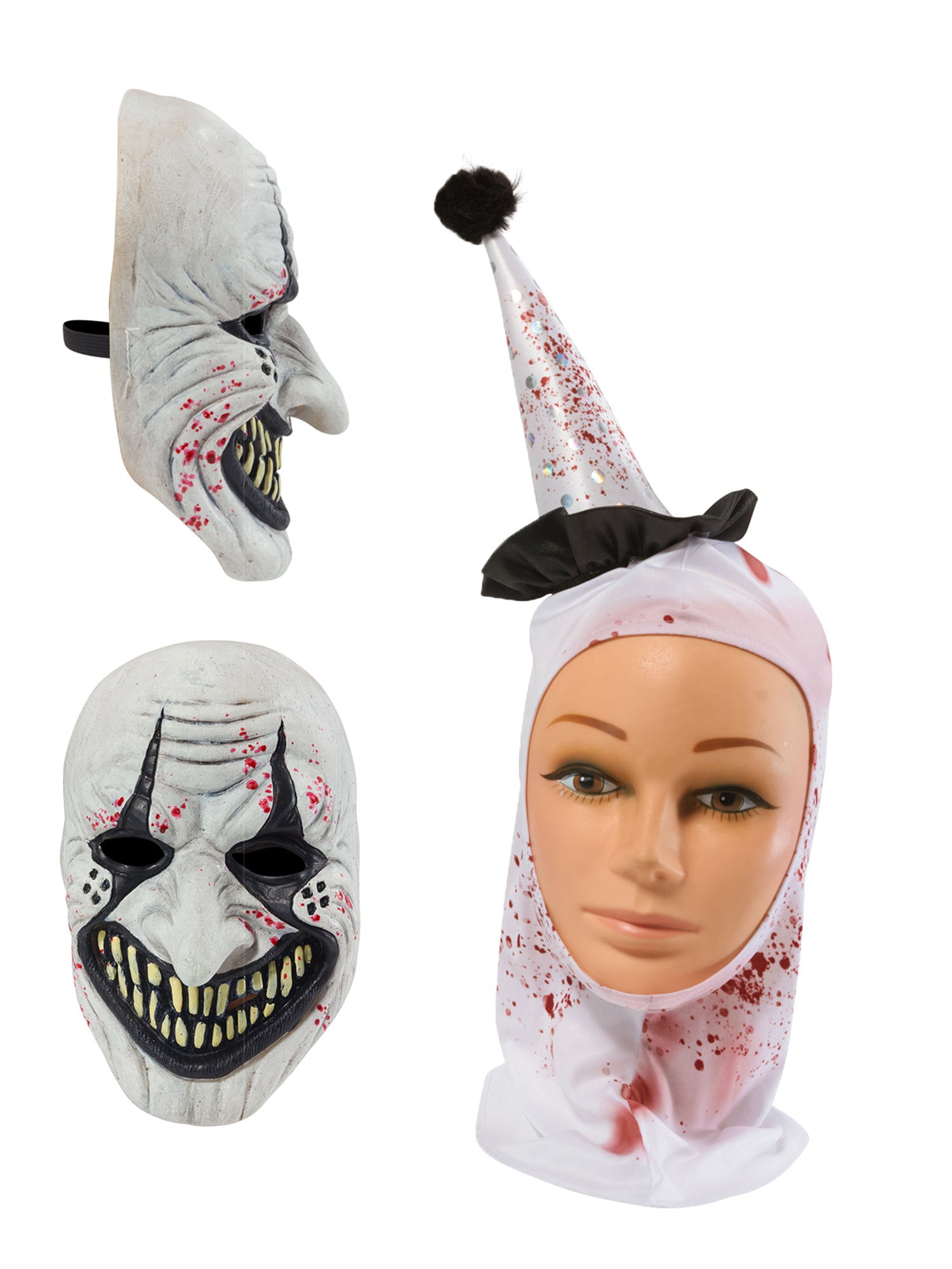 Boys' Circus Clown Creep Costume with Mask - costumes.com