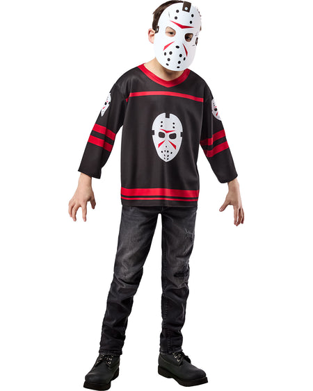 Boys' Friday the 13th Jason Voorhees Costume Top with Mask