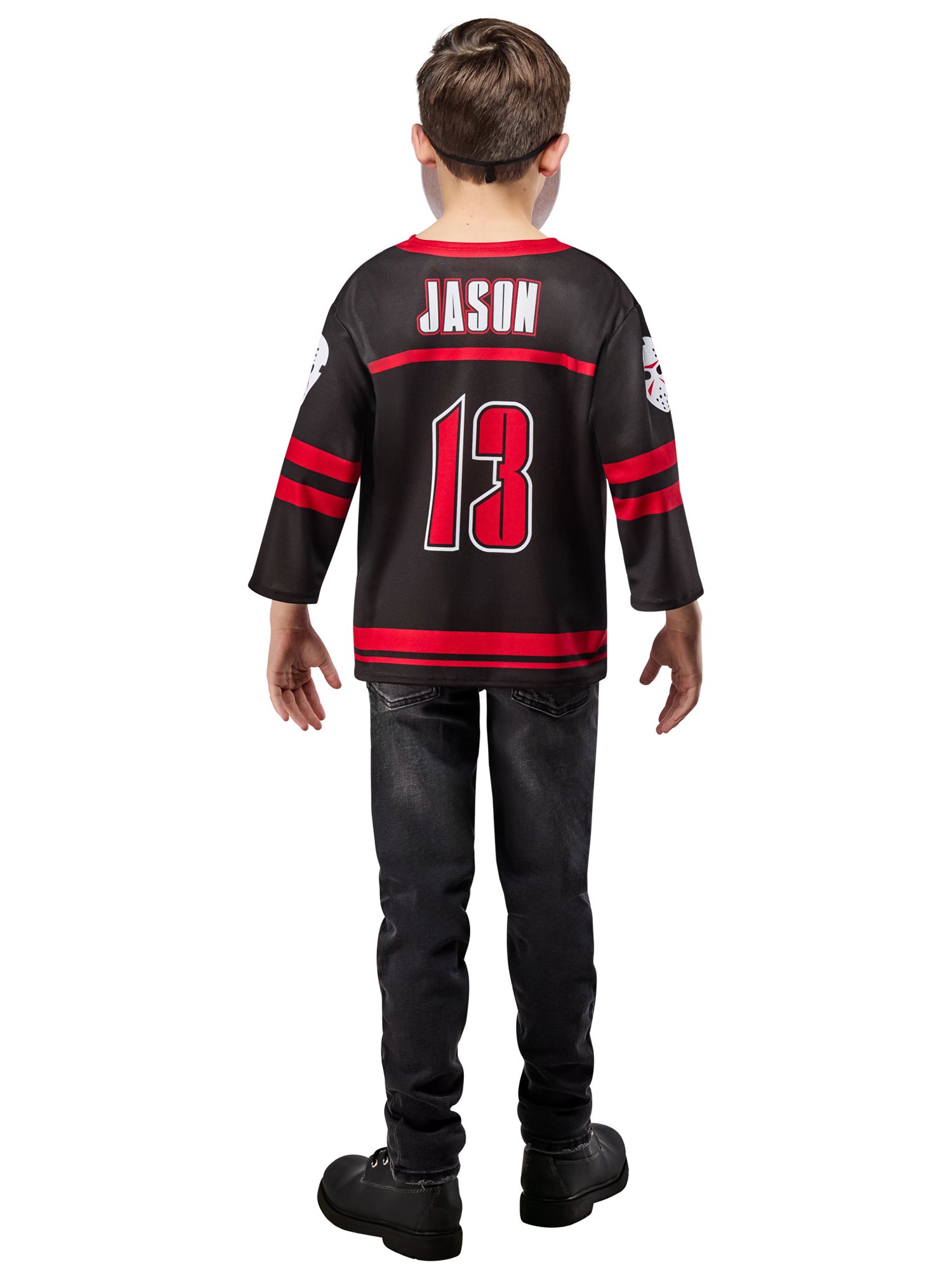 Boys' Friday the 13th Jason Voorhees Costume Top with Mask - costumes.com