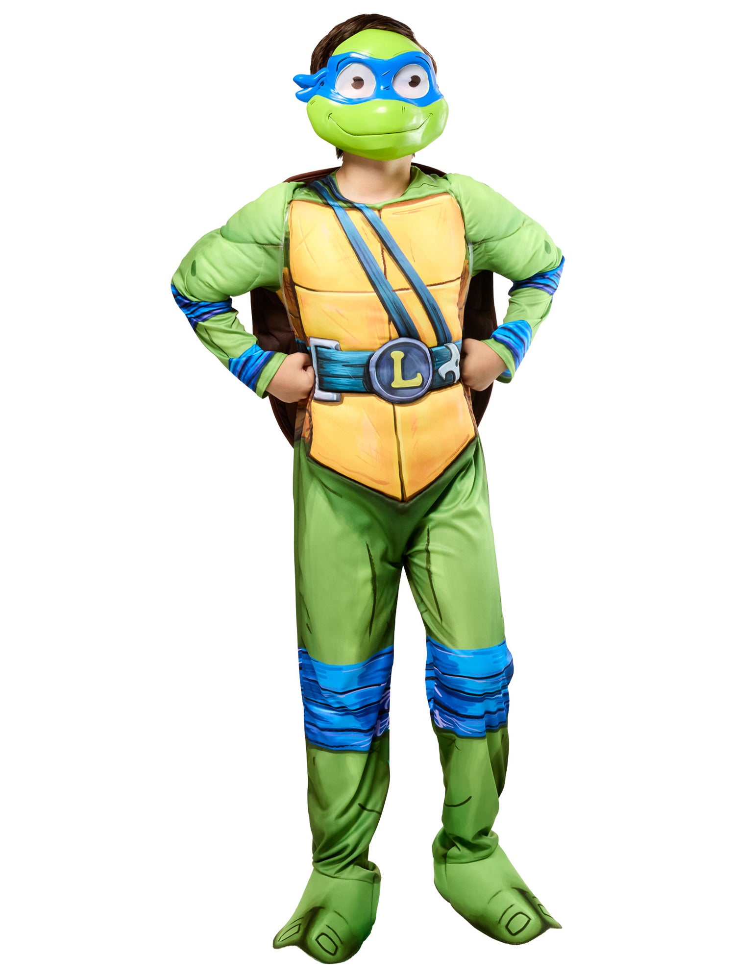 Boys' Teenage Mutant Ninja Turtles: Mutant Mayhem Leonardo Costume - Deluxe - costumes.com