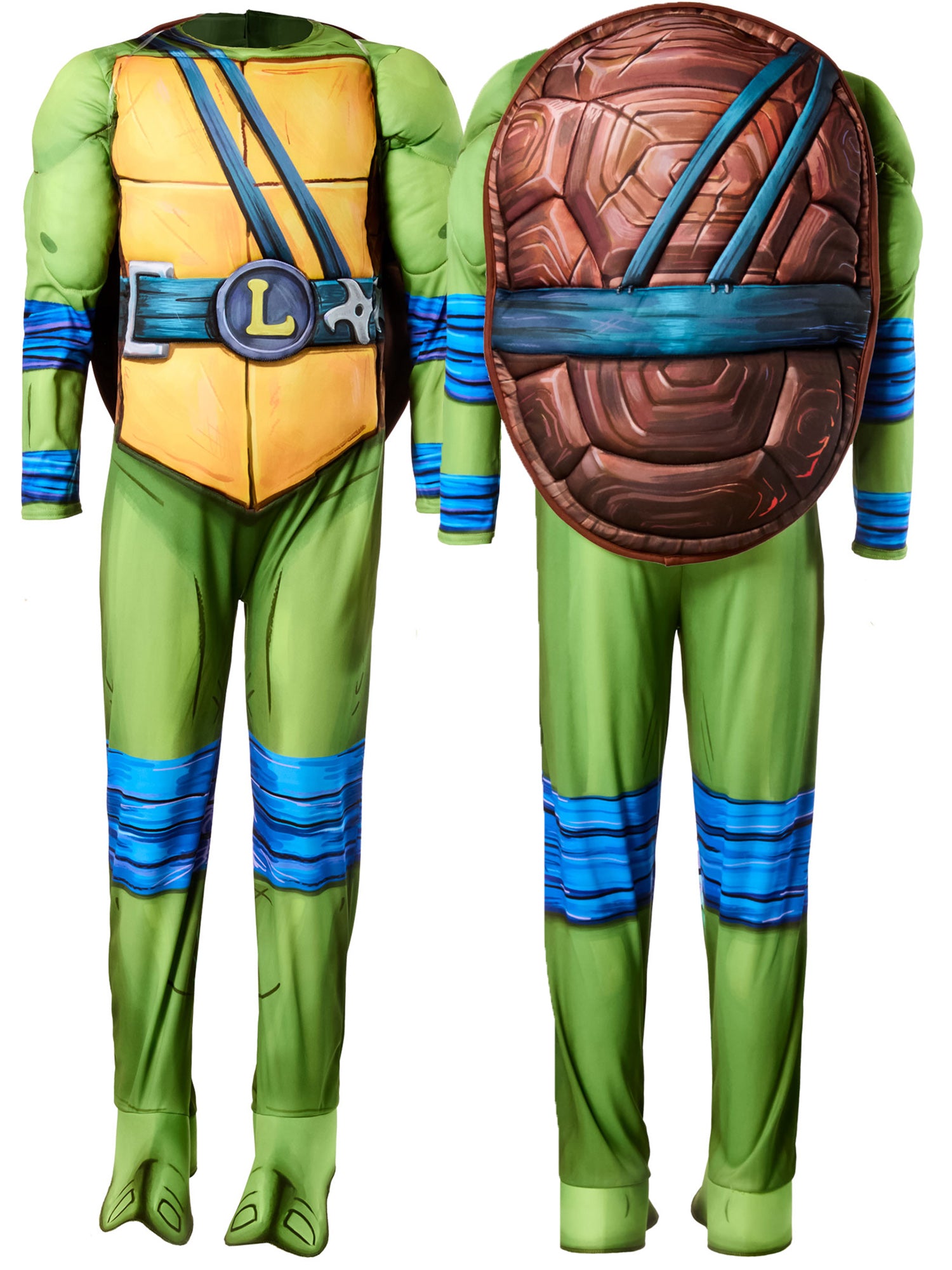 Boys' Teenage Mutant Ninja Turtles: Mutant Mayhem Leonardo Costume - Deluxe - costumes.com