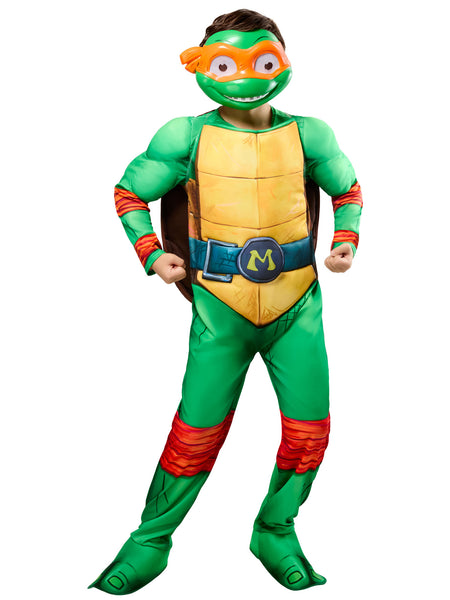 Boys' Teenage Mutant Ninja Turtles: Mutant Mayhem Michelangelo Costume - Deluxe