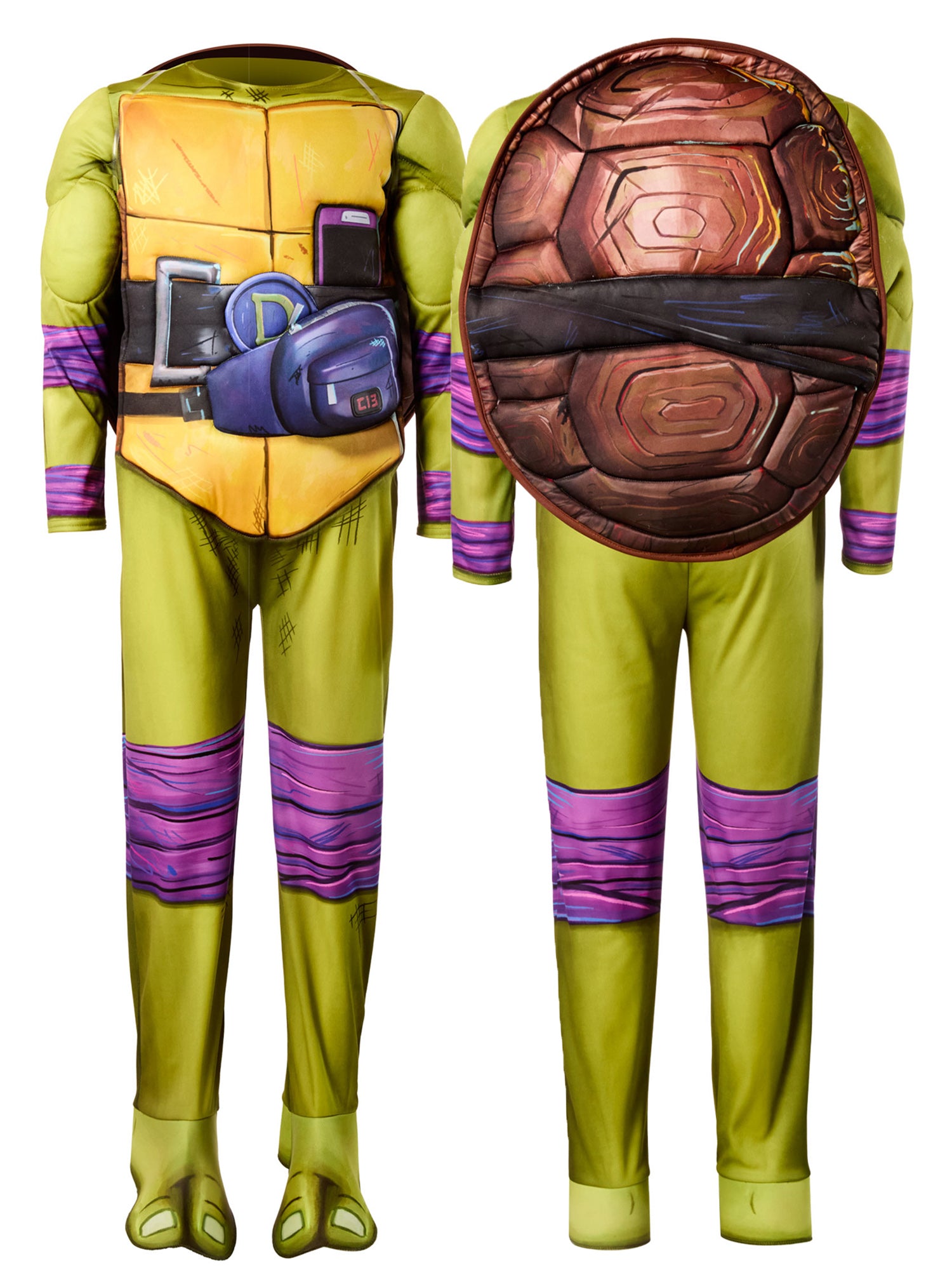 Boys' Teenage Mutant Ninja Turtles: Mutant Mayhem Donatello Costume - Deluxe - costumes.com