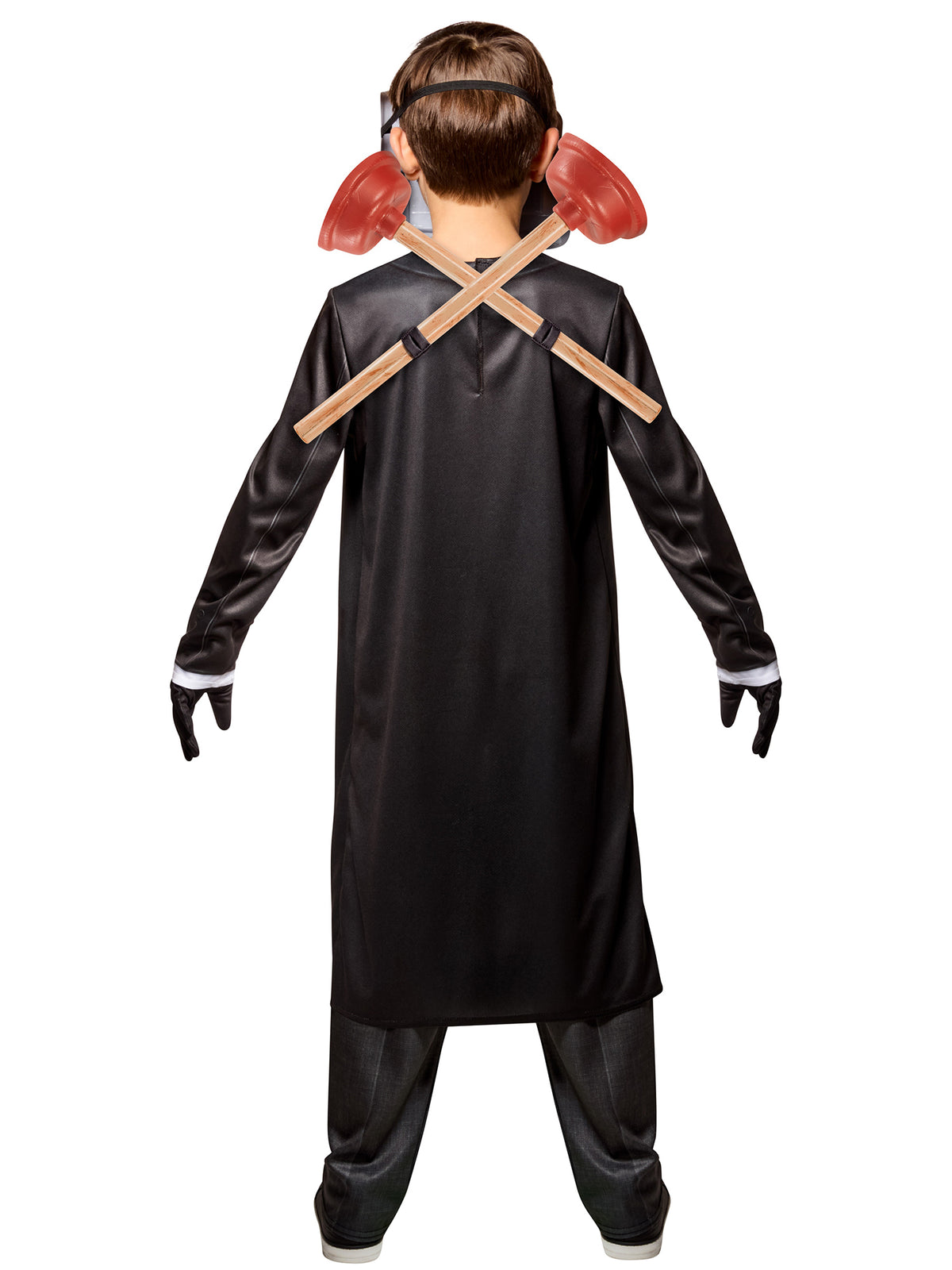 Boys' Skibidi Toilet Plungerman Costume - Deluxe - costumes.com