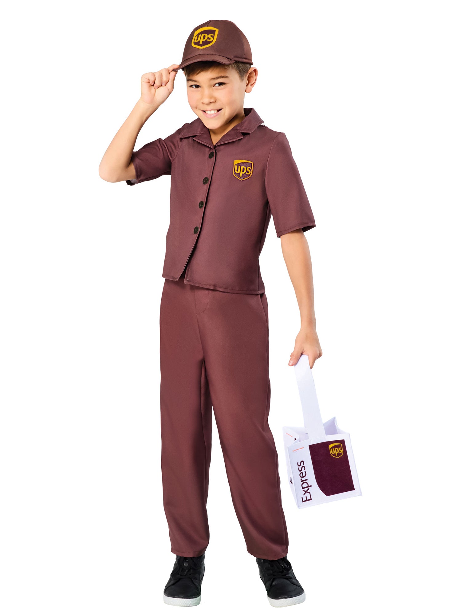 Kids' UPS Costume - Deluxe - costumes.com