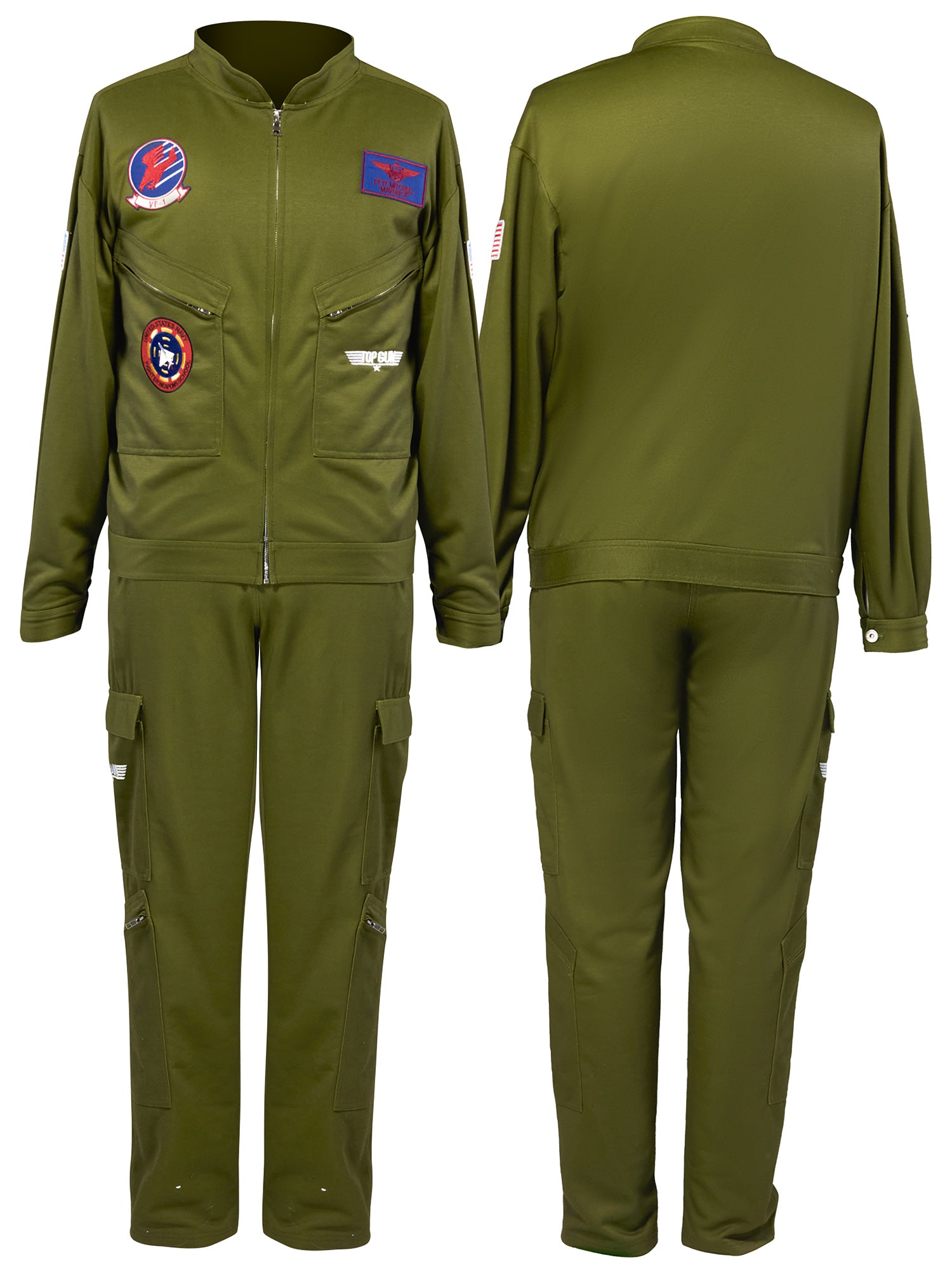 Men's Top Gun Classic Maverick Jacket and Pant Set - costumes.com