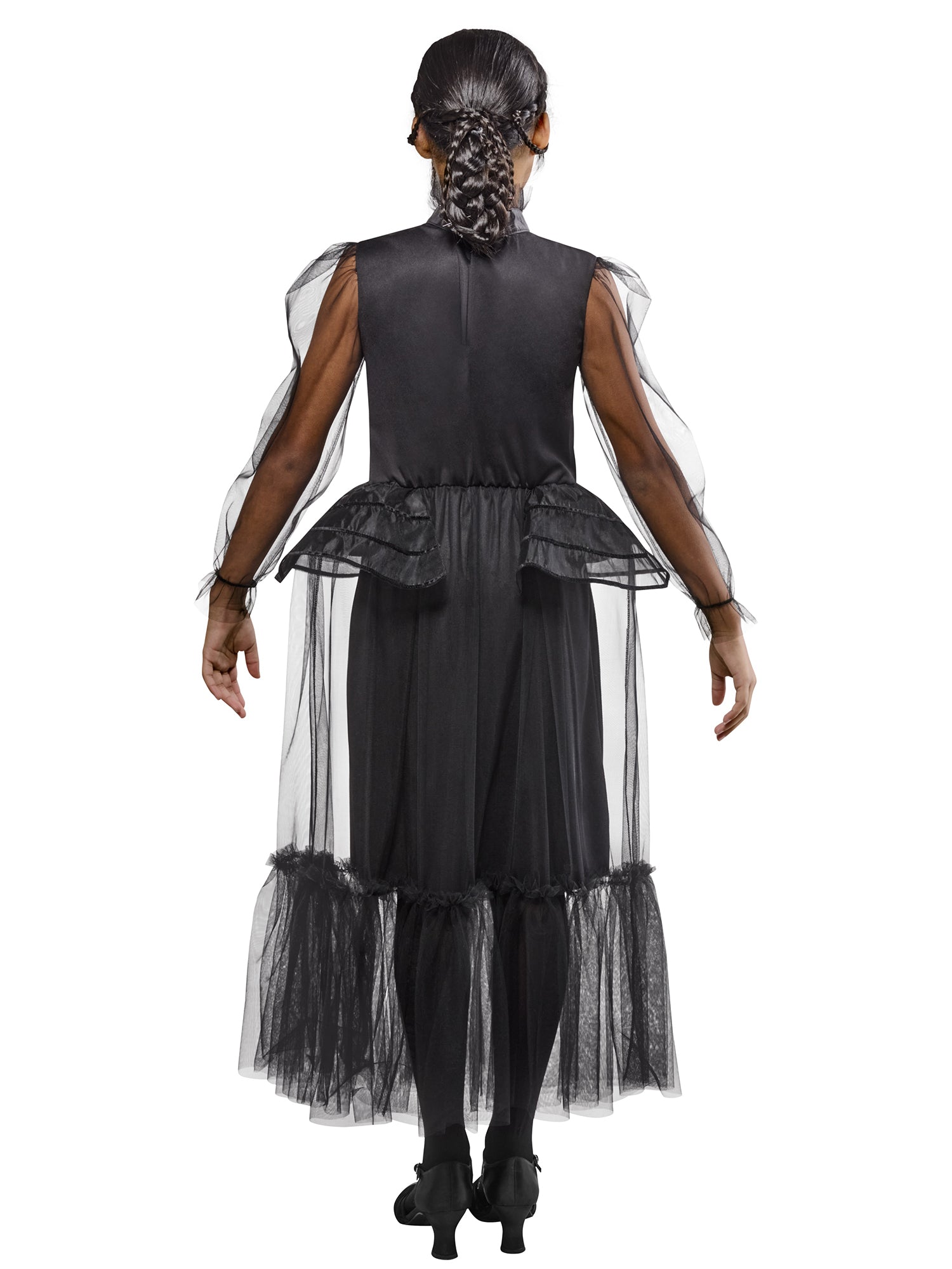 Girls' Wednesday Graveyard Gala Dress - Deluxe - costumes.com
