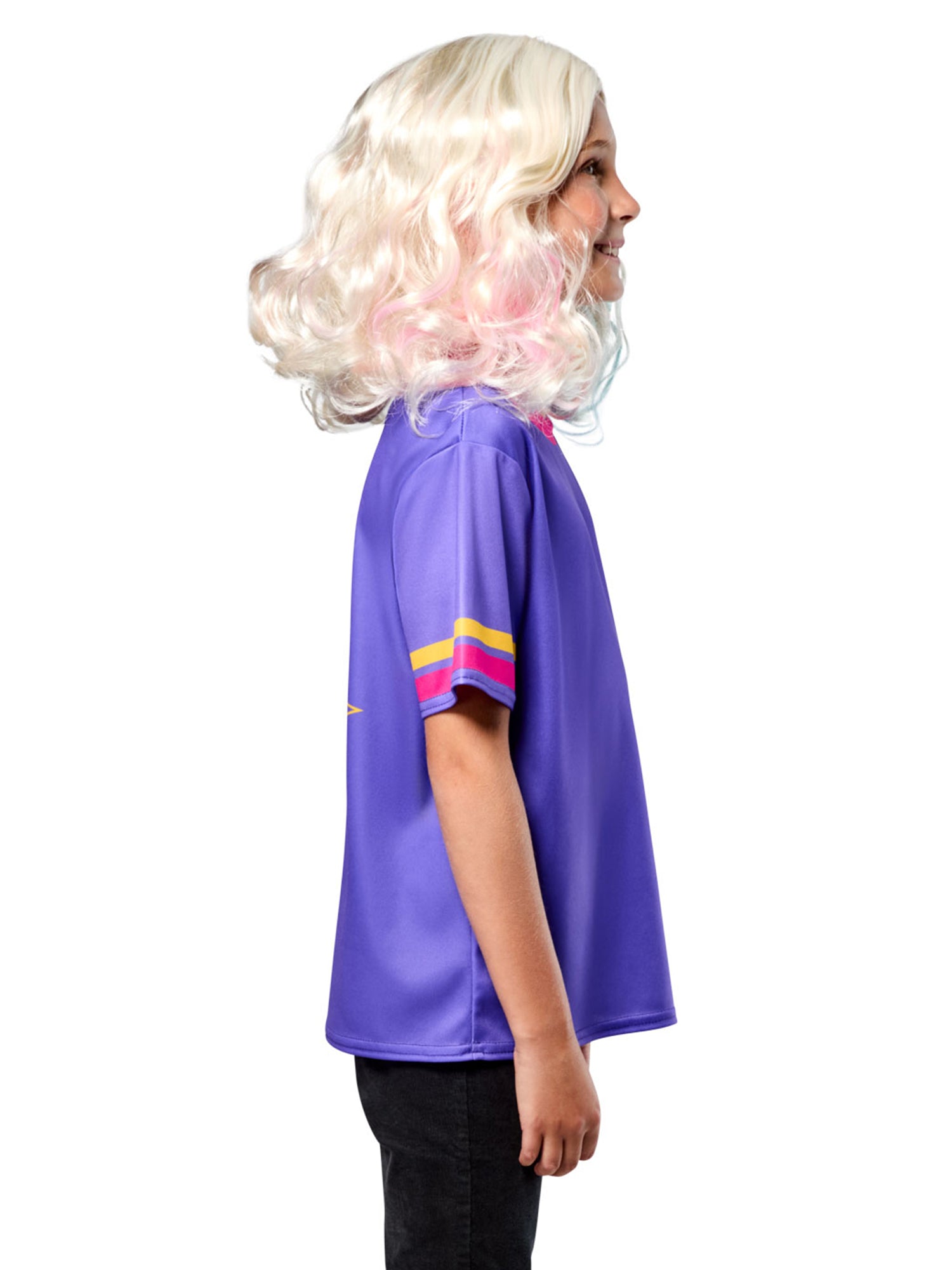 Girls' Wednesday Nevermore Academy Ophelia Hall Purple Top - costumes.com