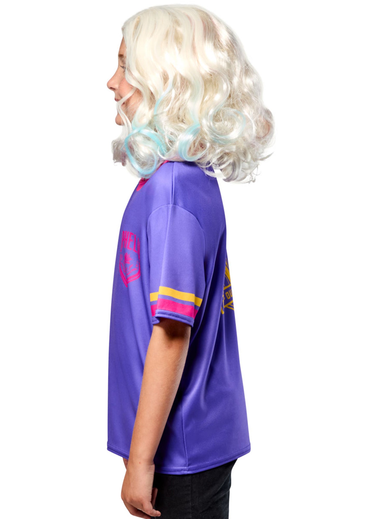 Girls' Wednesday Nevermore Academy Ophelia Hall Purple Top - costumes.com