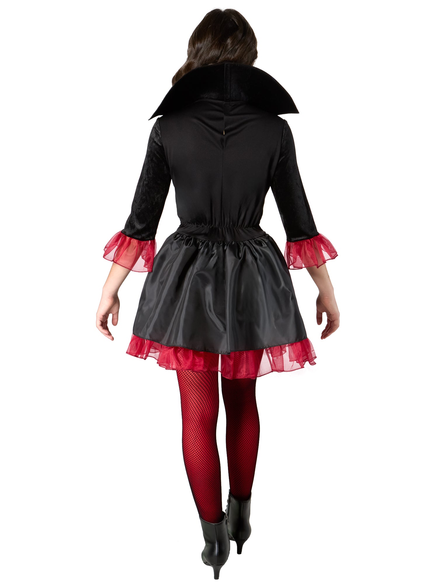 Girls' Junior Scarlet Vampiress Costume - costumes.com