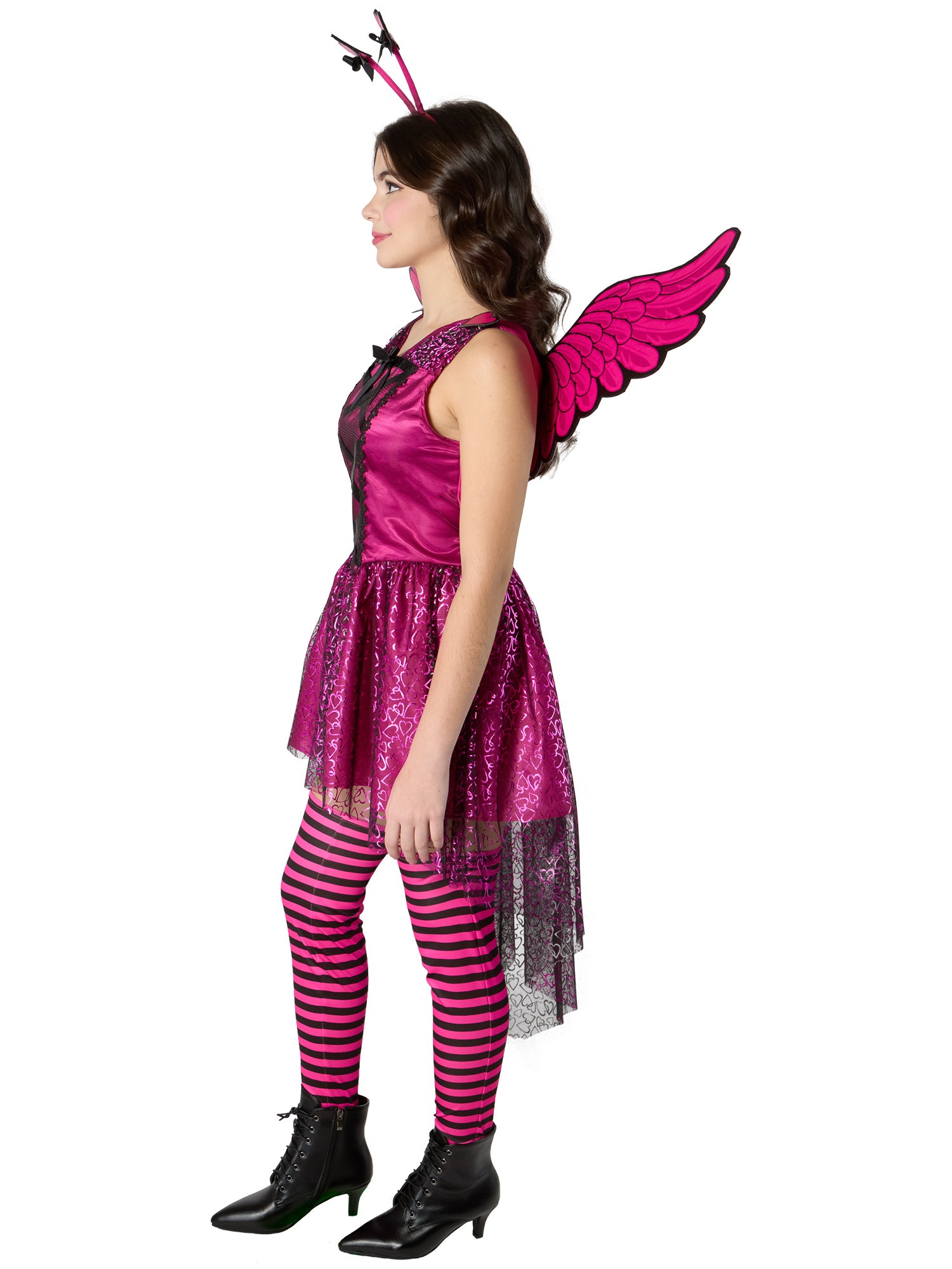 Girls' Junior Pink Cupid Costume - costumes.com