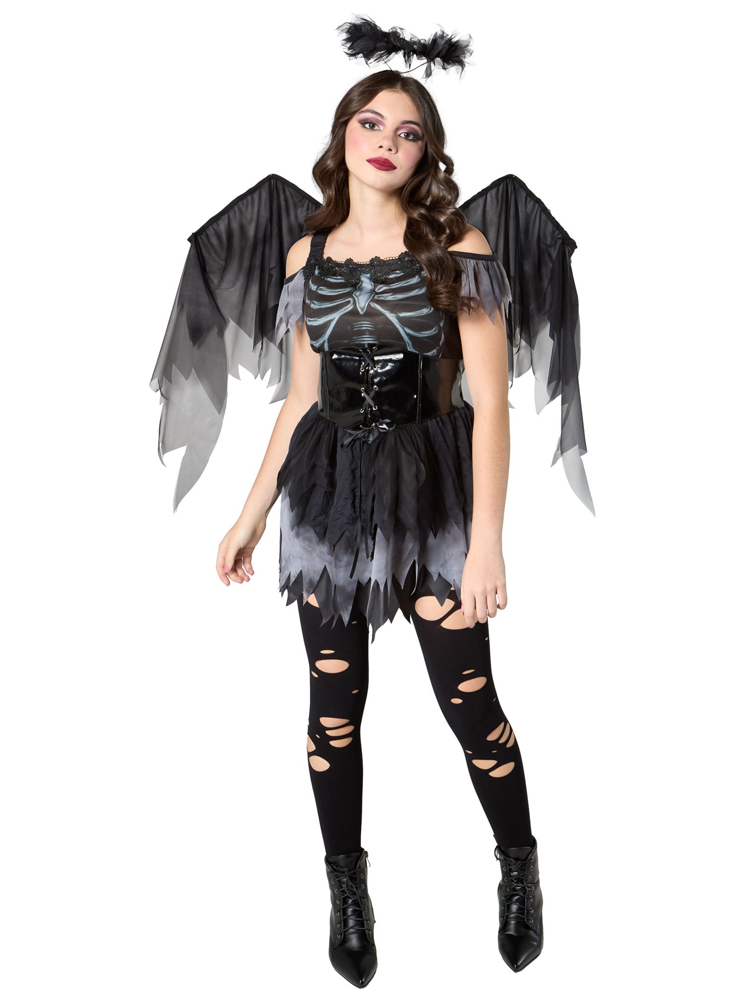 Girls' Junior Dark Angel Costume - costumes.com