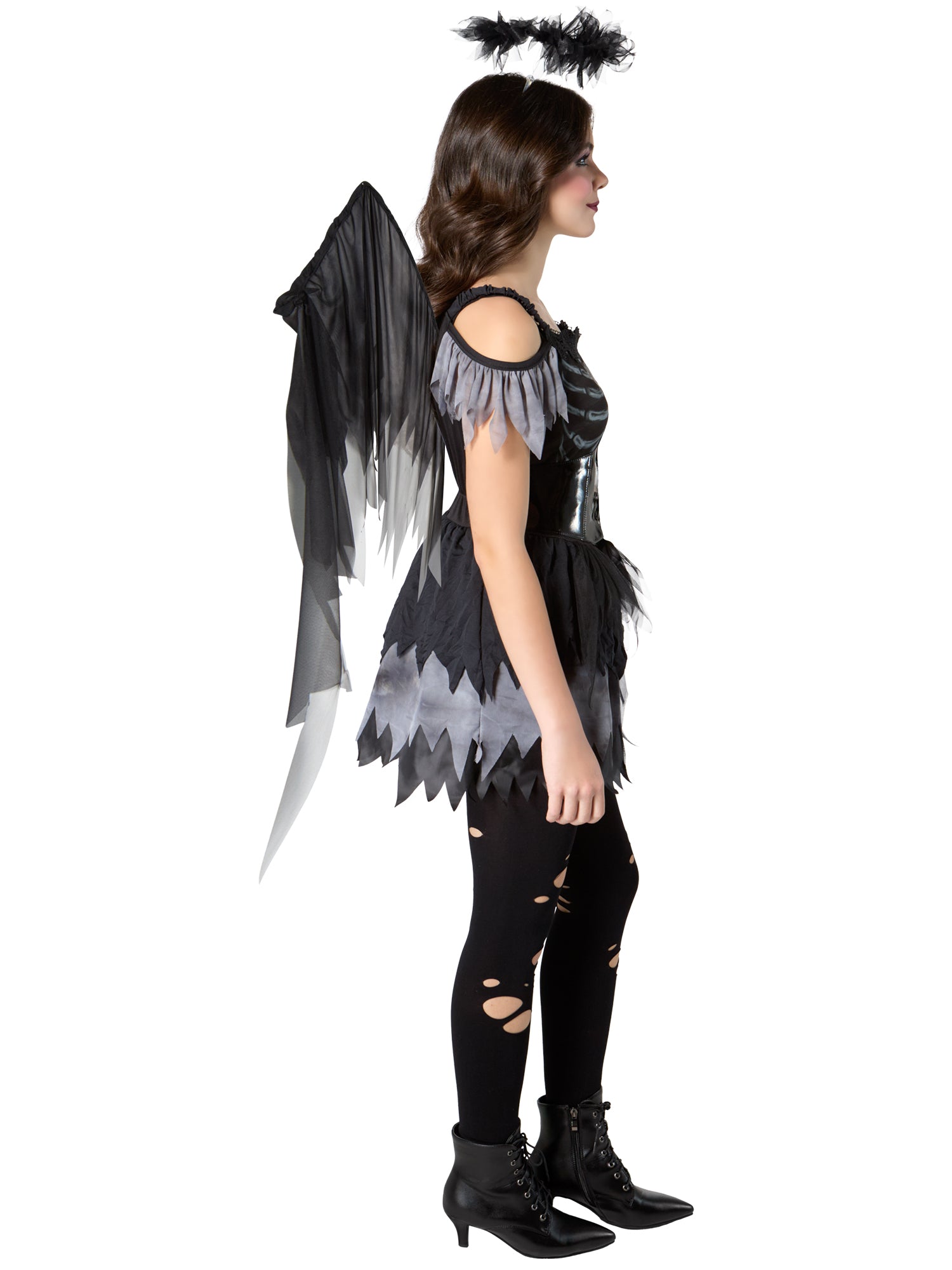 Girls' Junior Dark Angel Costume - costumes.com