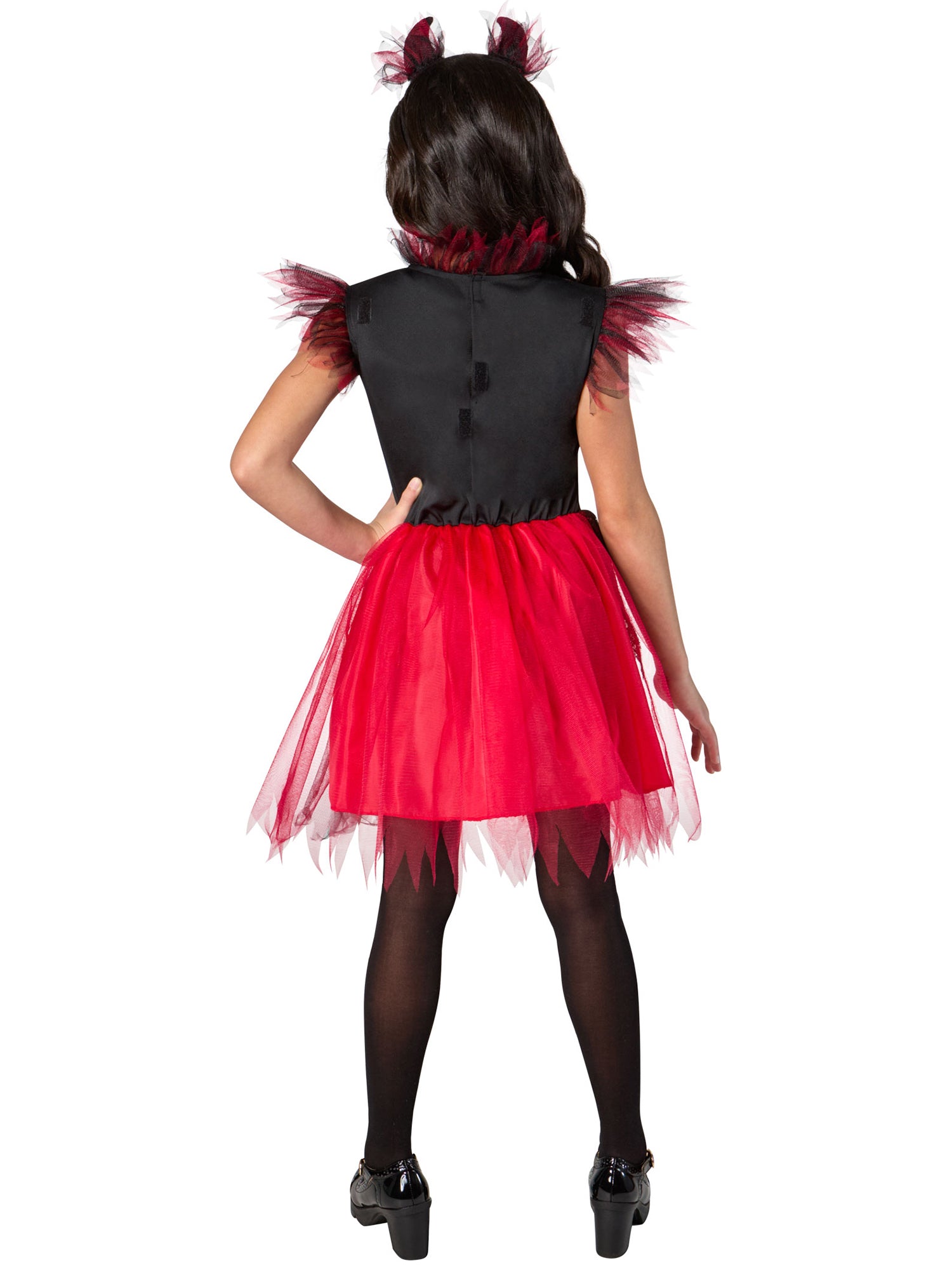 Girls' Sequin Red Devil Costume - costumes.com
