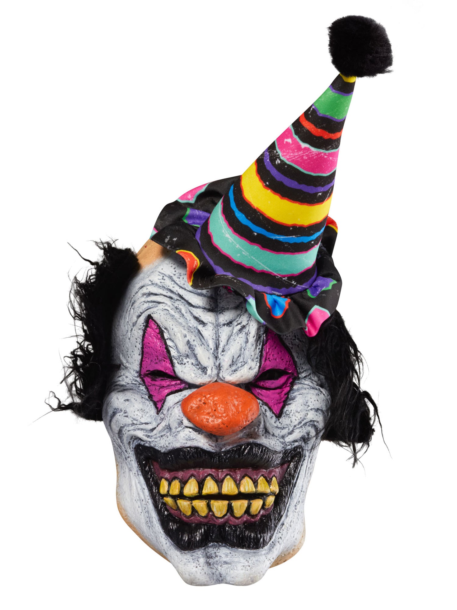 Boys' Neon Clown Creep Costume with Mask - costumes.com