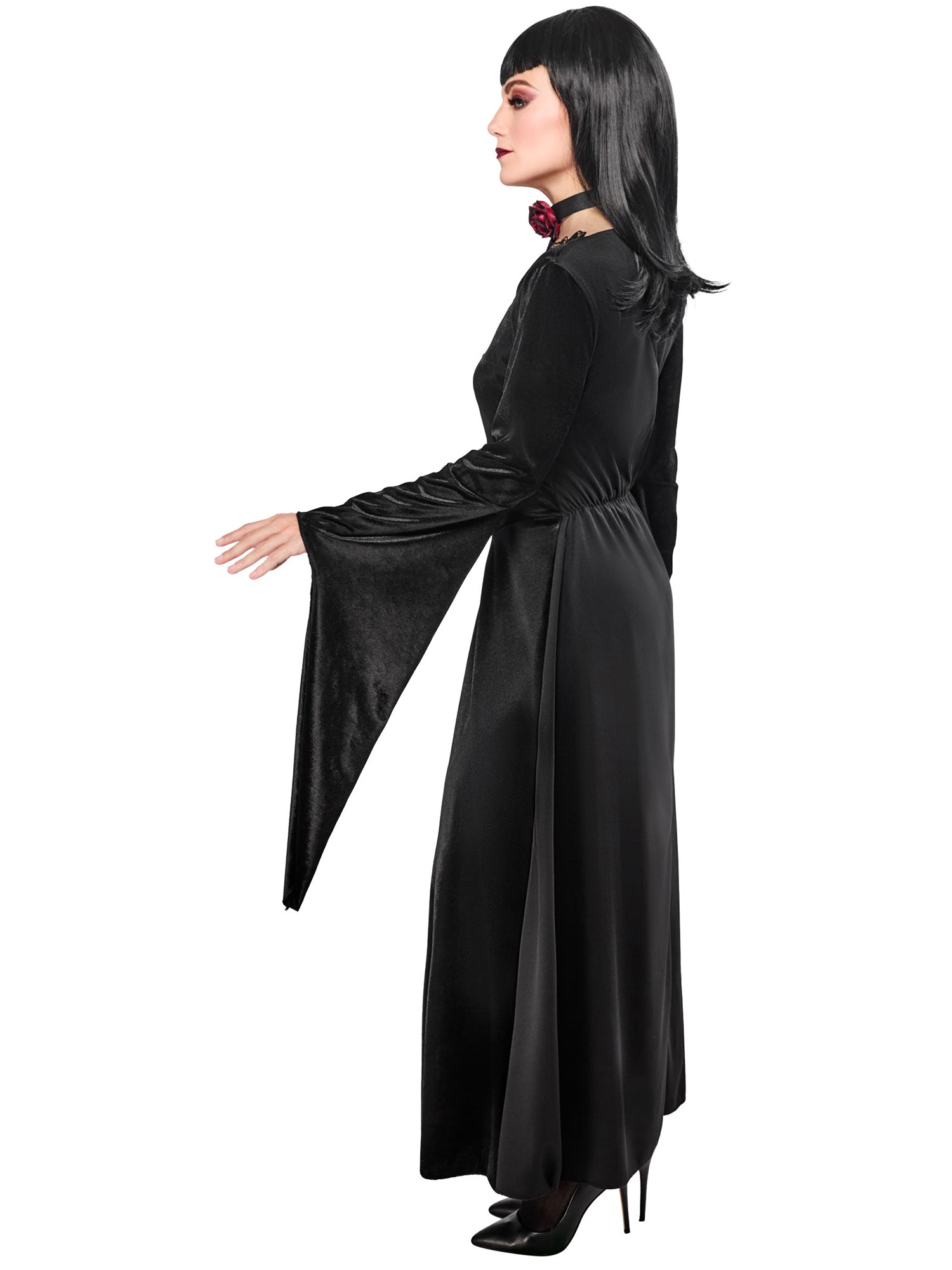 Women's Gothic Chic Dress with Choker - costumes.com